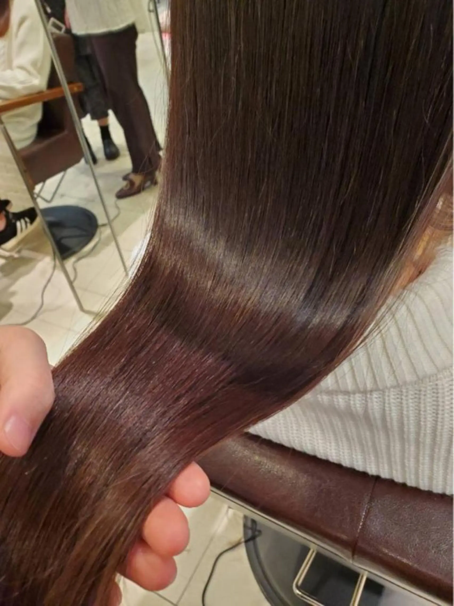 ロング 中沢梨々花 🎀透明感カラーのヘアスタイル