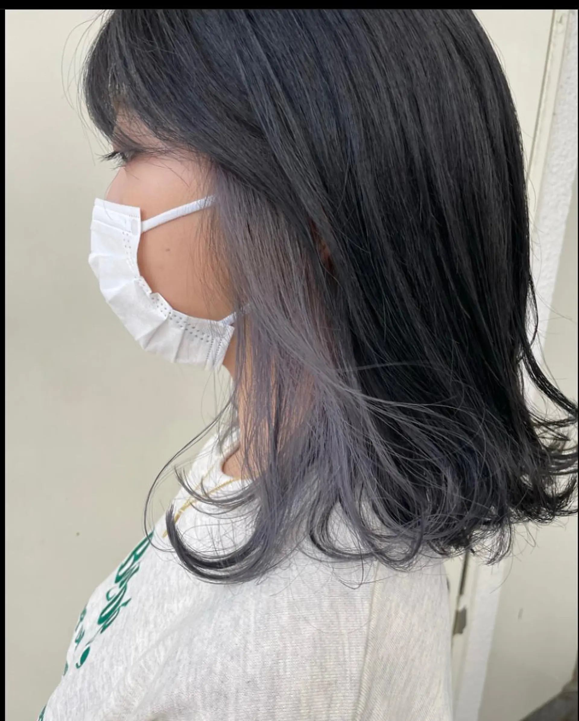 ミディアム カラー ベージュカラー ブリーチ 透明感カラー インナーカラー ヘアカラー トリートメント 🌿透明感ヘア 園田　朱梨🌿のヘアスタイル