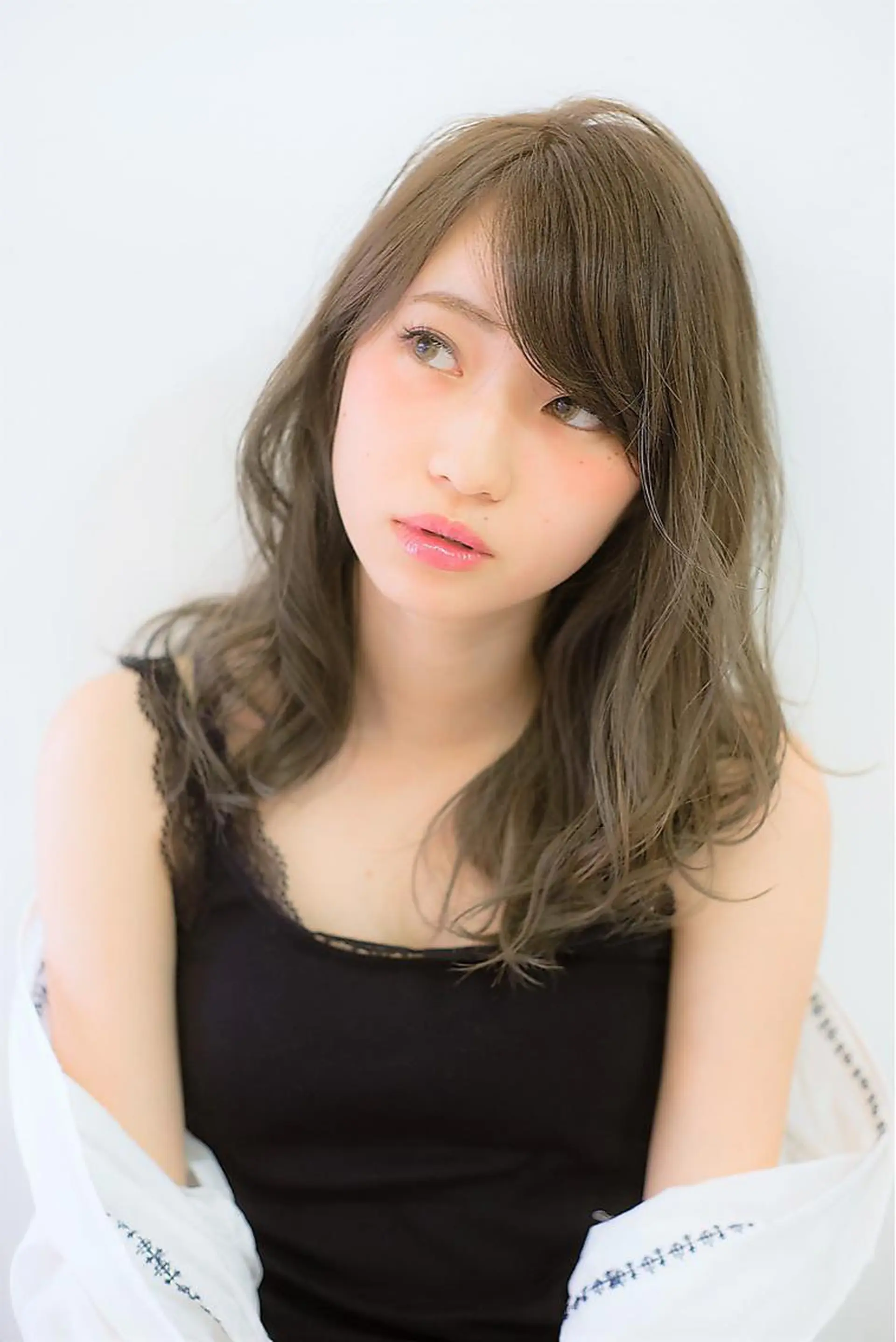 セミロング 木村 瞬のヘアスタイル