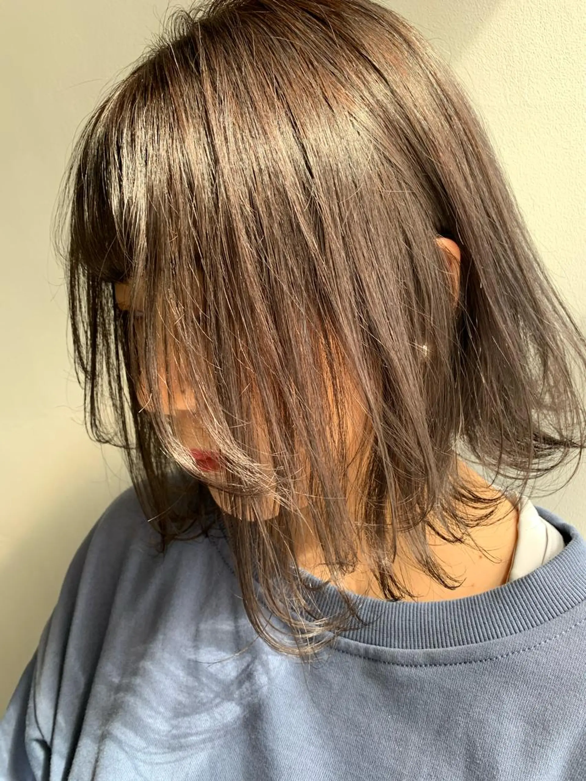 ミディアム カラー カット ヘアカラー トリートメント ヘアセット 🍃柔らかヘアー田中 瑞希🍃のヘアスタイル