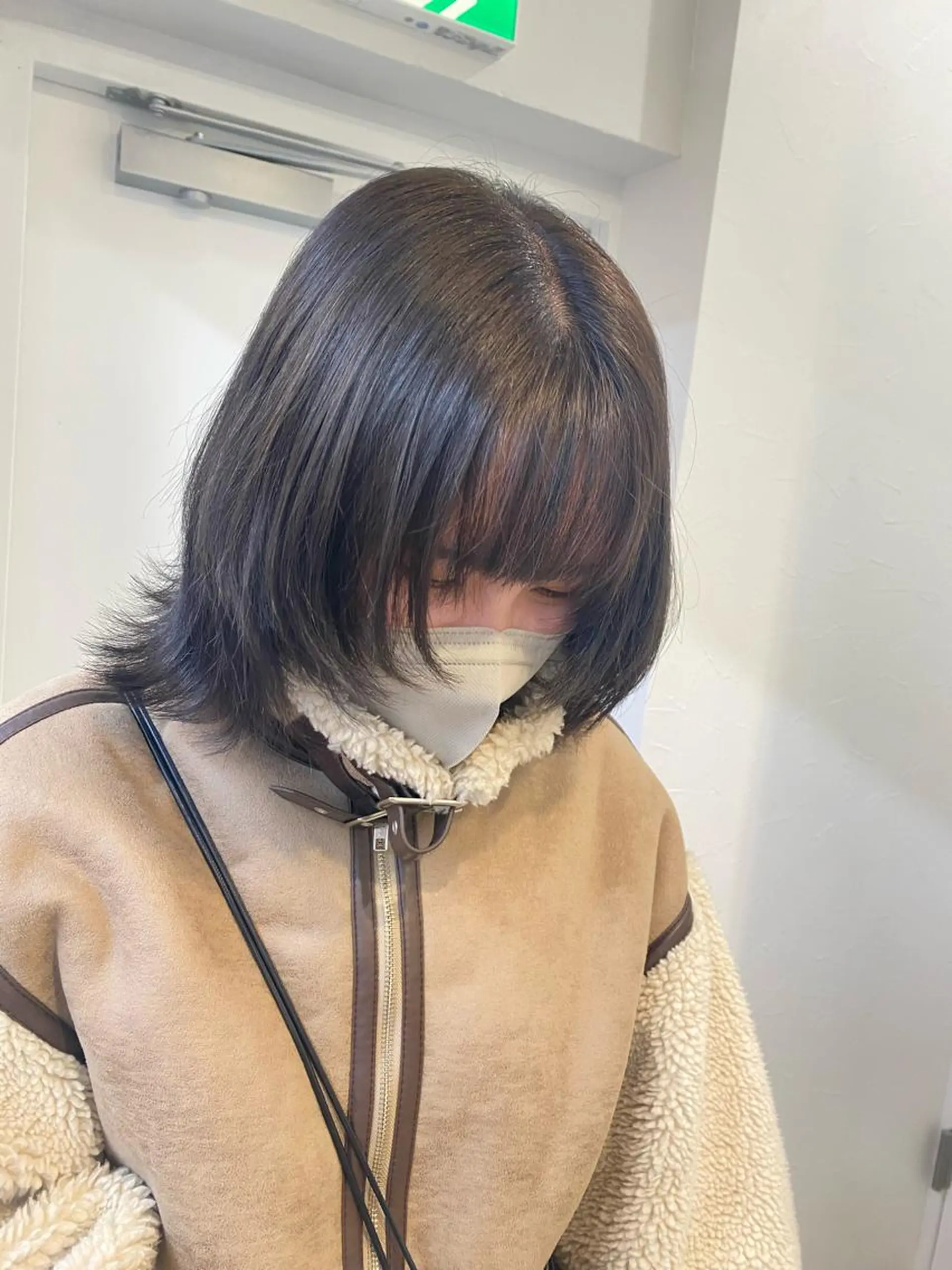 ショート 似合わせカット ウルフカット 梅田l大人韓国ヘア レイヤー×艶カラーのヘアスタイル