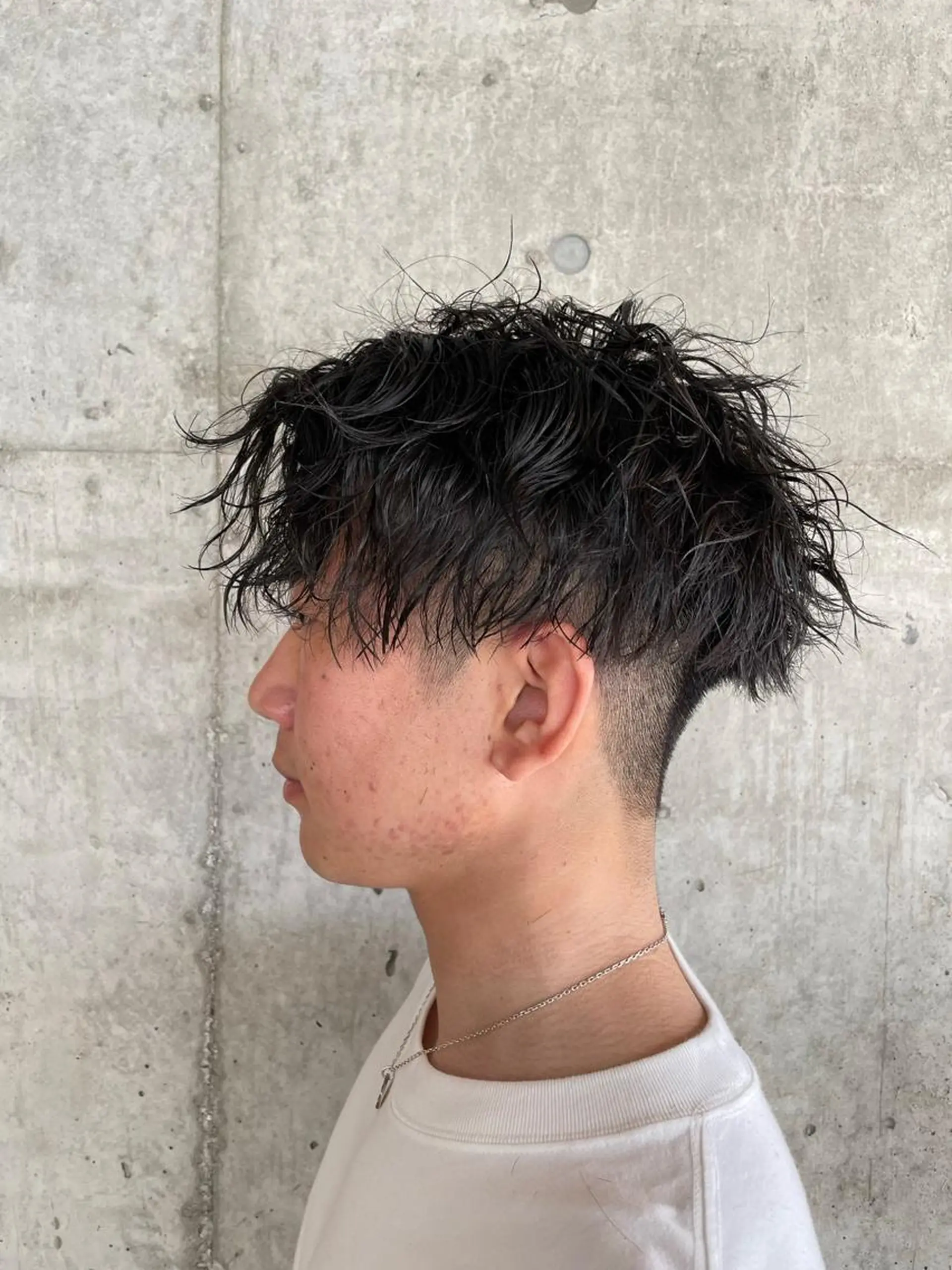 ミディアム パーマ メンズ カット パーマ トリートメント 🔥メンズ特化パーマ 🦖増田弘明🦖のヘアスタイル