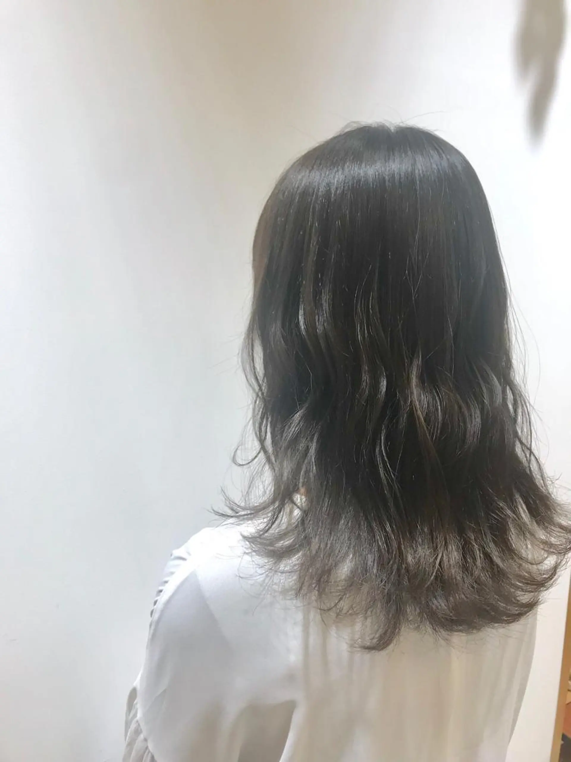 セミロング カラー ヘアカラー 🐺ウルフ/レイヤー 似合わせ‎🤍沙羅のヘアスタイル