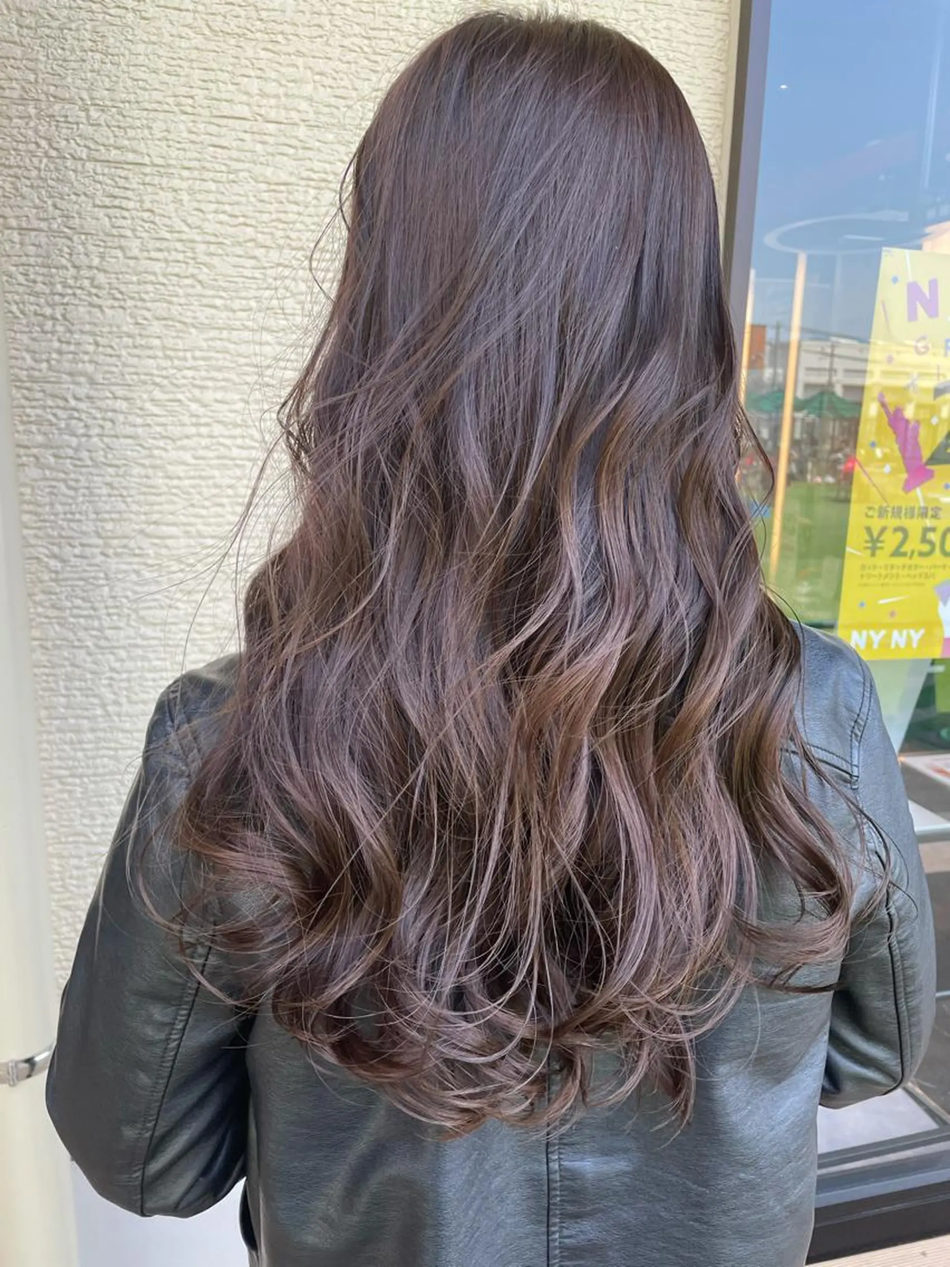 セミロング カラー アッシュ ブリーチ ブリーチなしカラー メンズヘア特化 崎田 成人のヘアスタイル