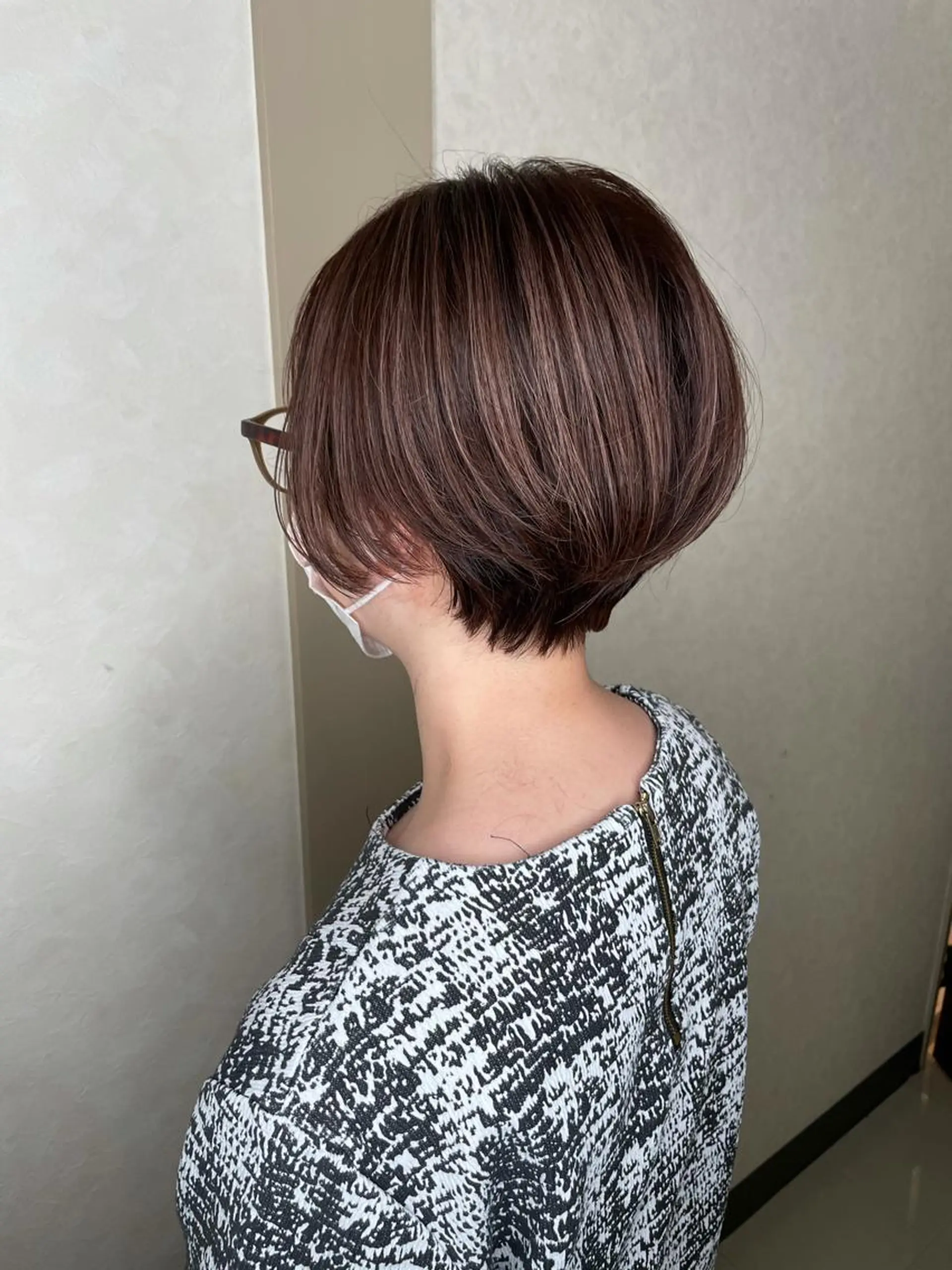 ショート カラー カット ヘアカラー 平田 怜のヘアスタイル