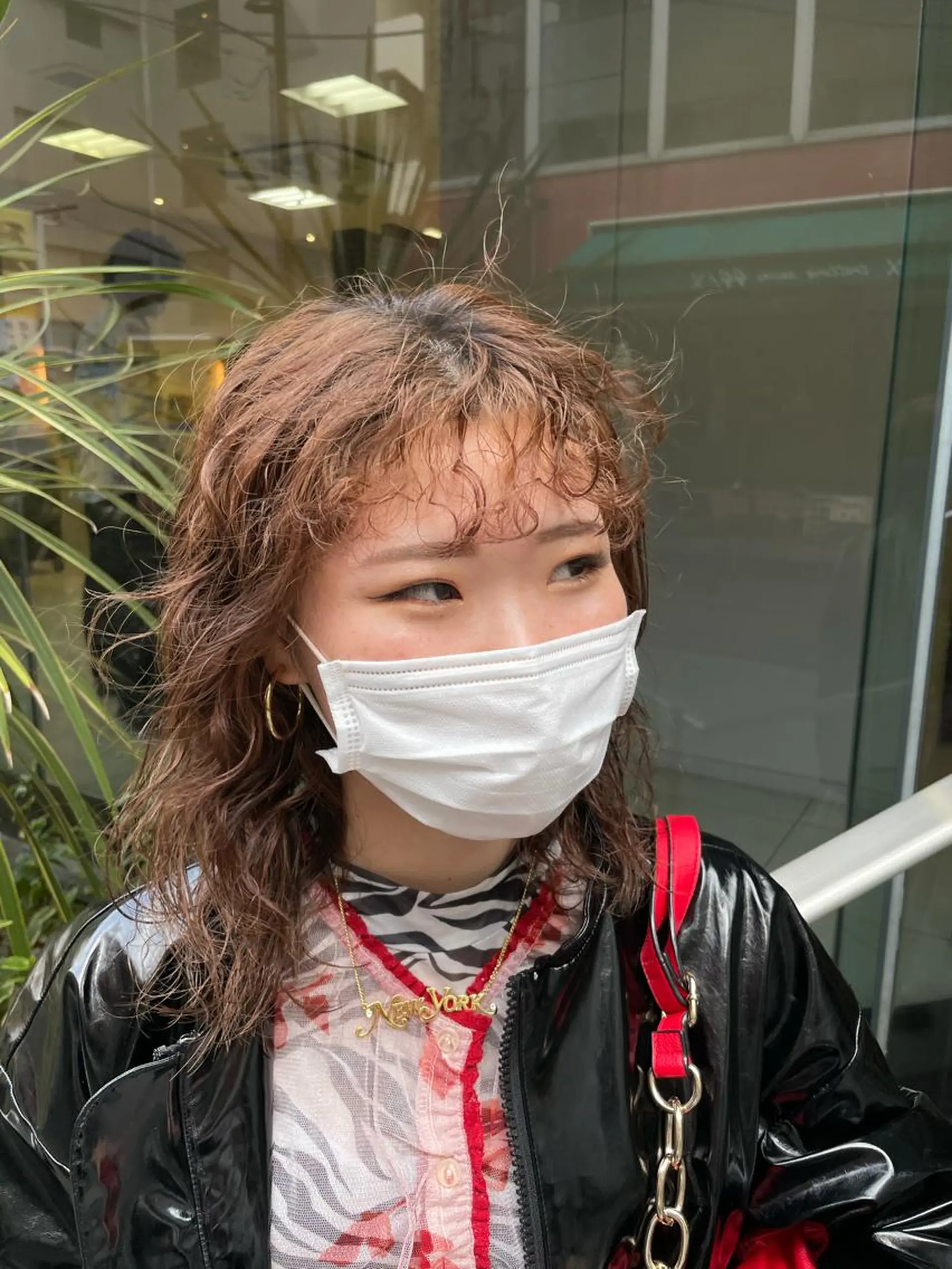 セミロング パーマ ヘアアレンジ カット パーマ トリートメント 【Sweep】おじま のぞみのヘアスタイル