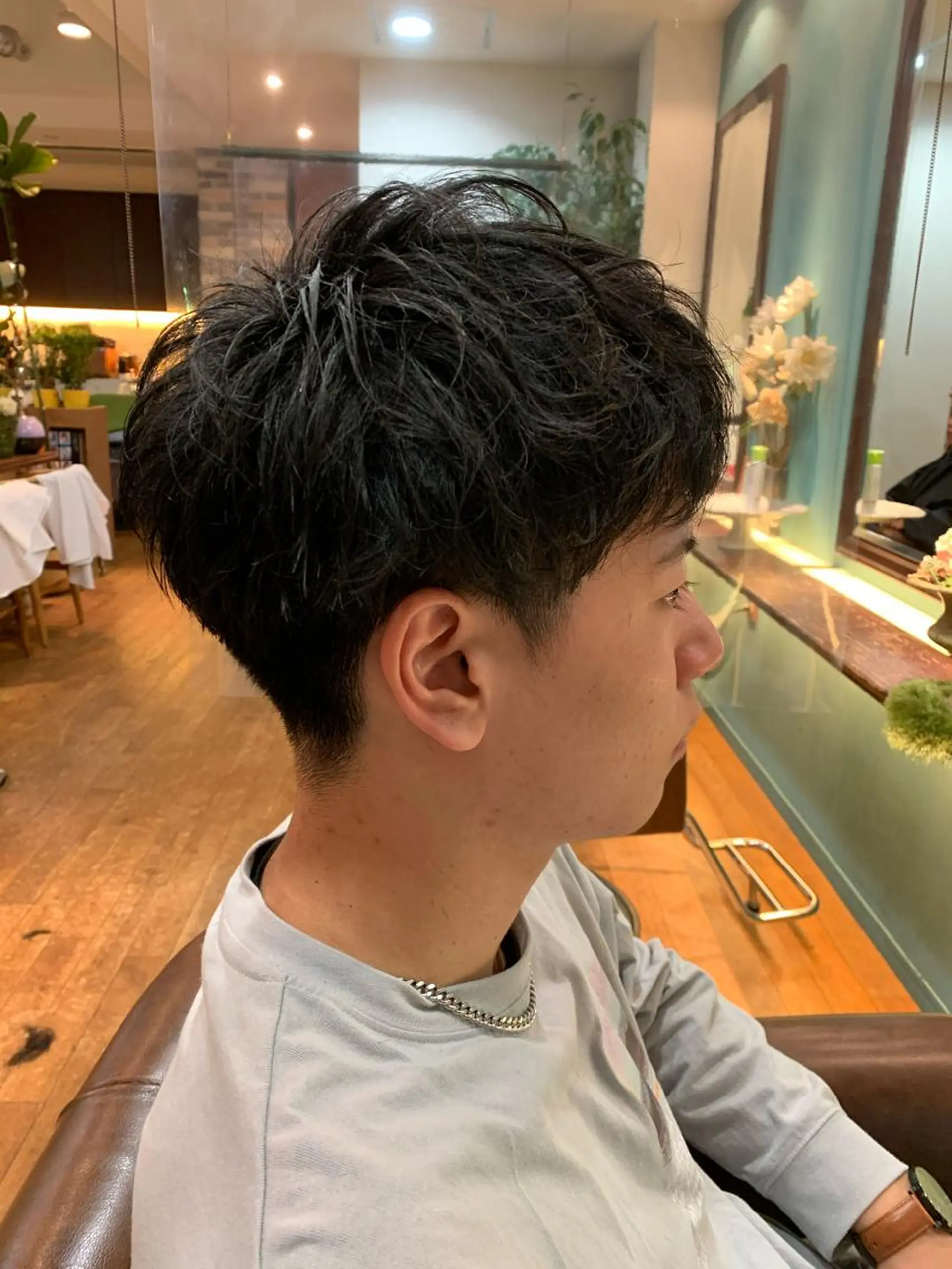 ショート メンズ マッシュ ショートヘア カット特化美容師 齋藤桐のヘアスタイル