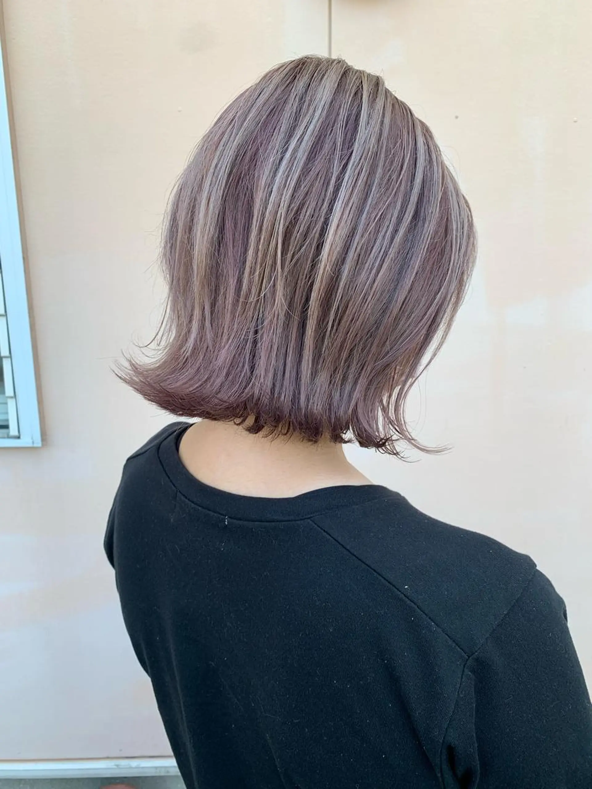 ミディアム カラー ハイライトカラー ハイライト yui .のヘアスタイル