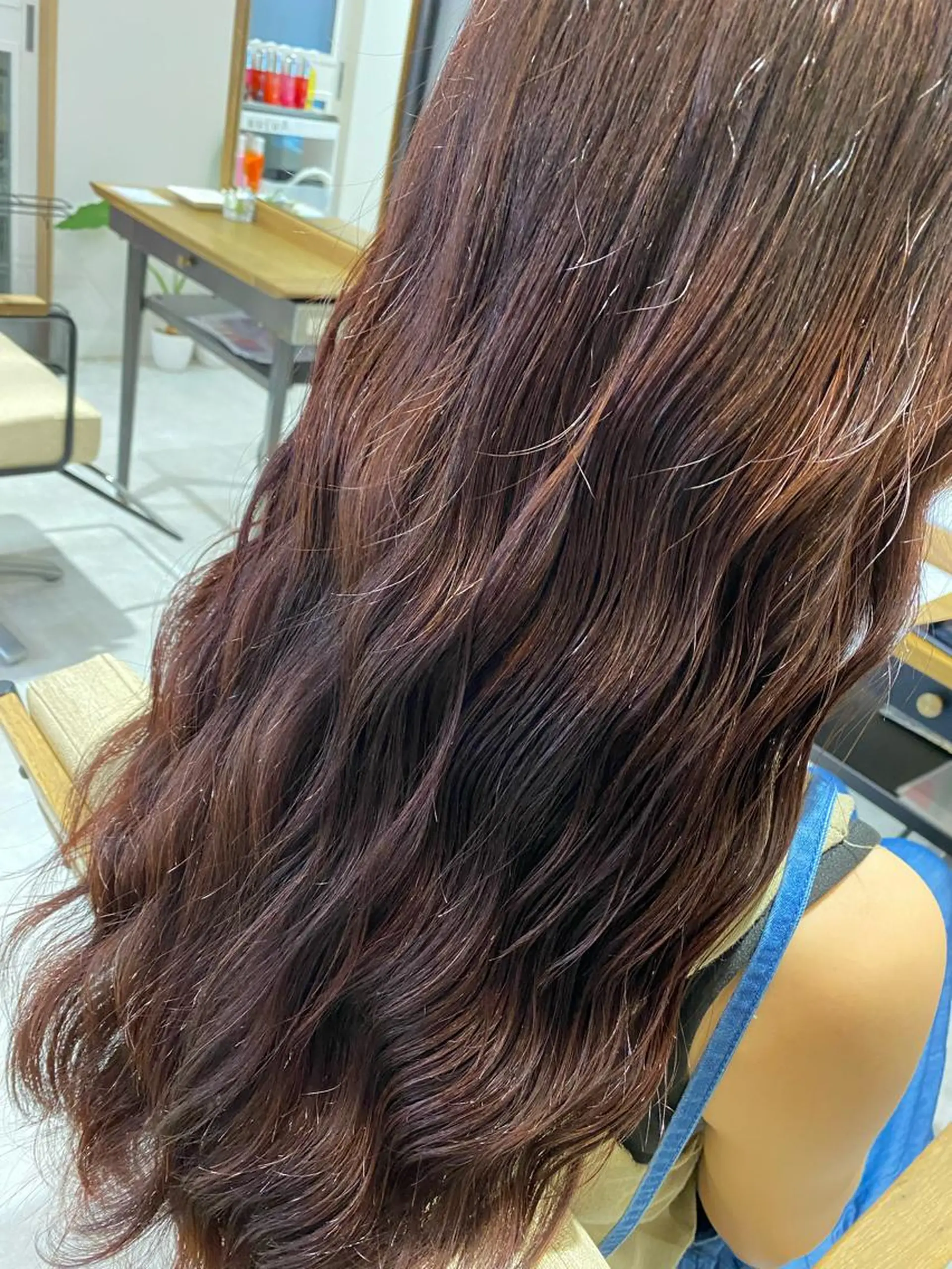 ロング 高橋 柊和のヘアスタイル
