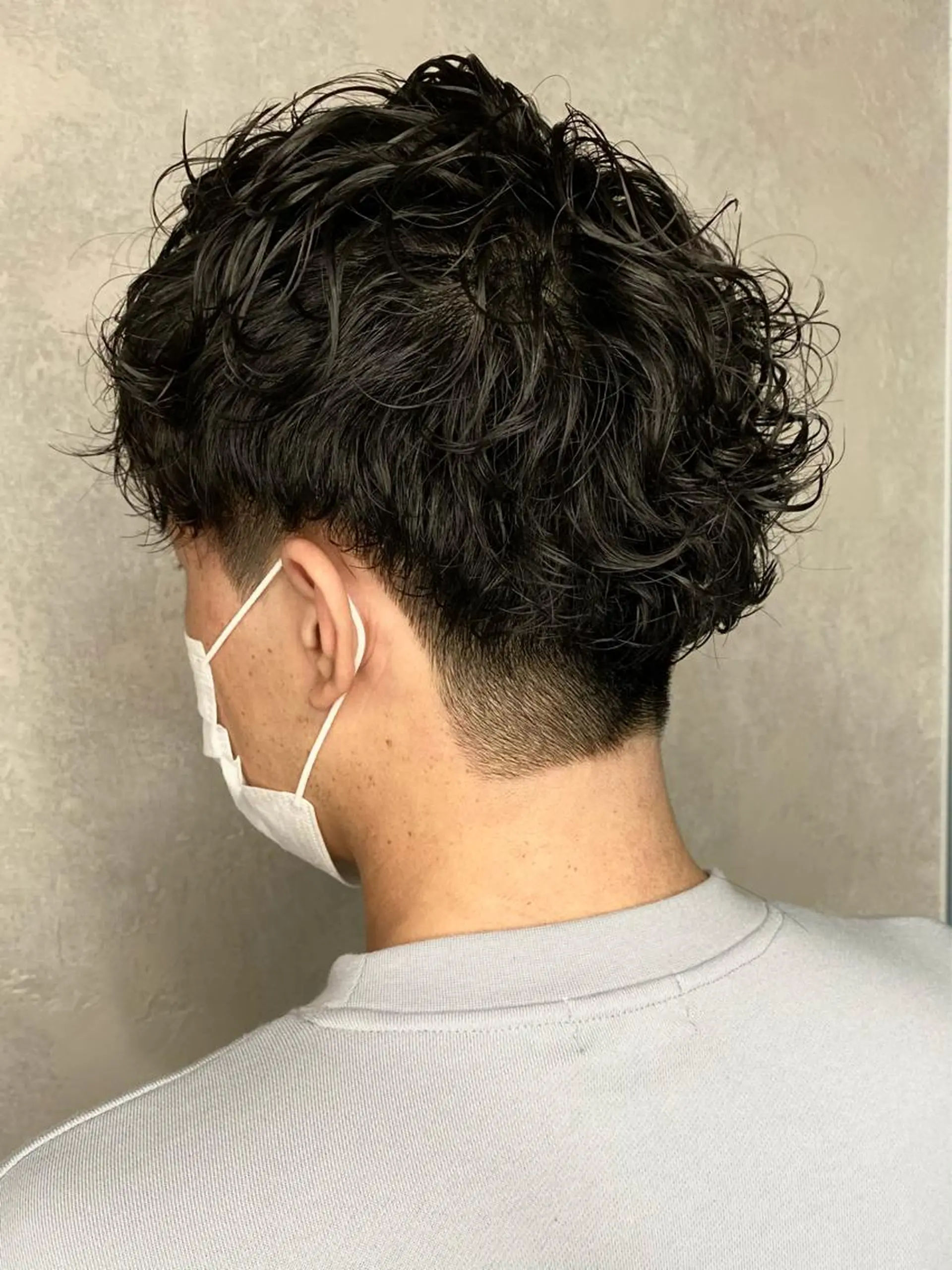 ショート メンズ メンズパーマ ツーブロック 刈り上げ 🌾内山 龍介🌾のヘアスタイル