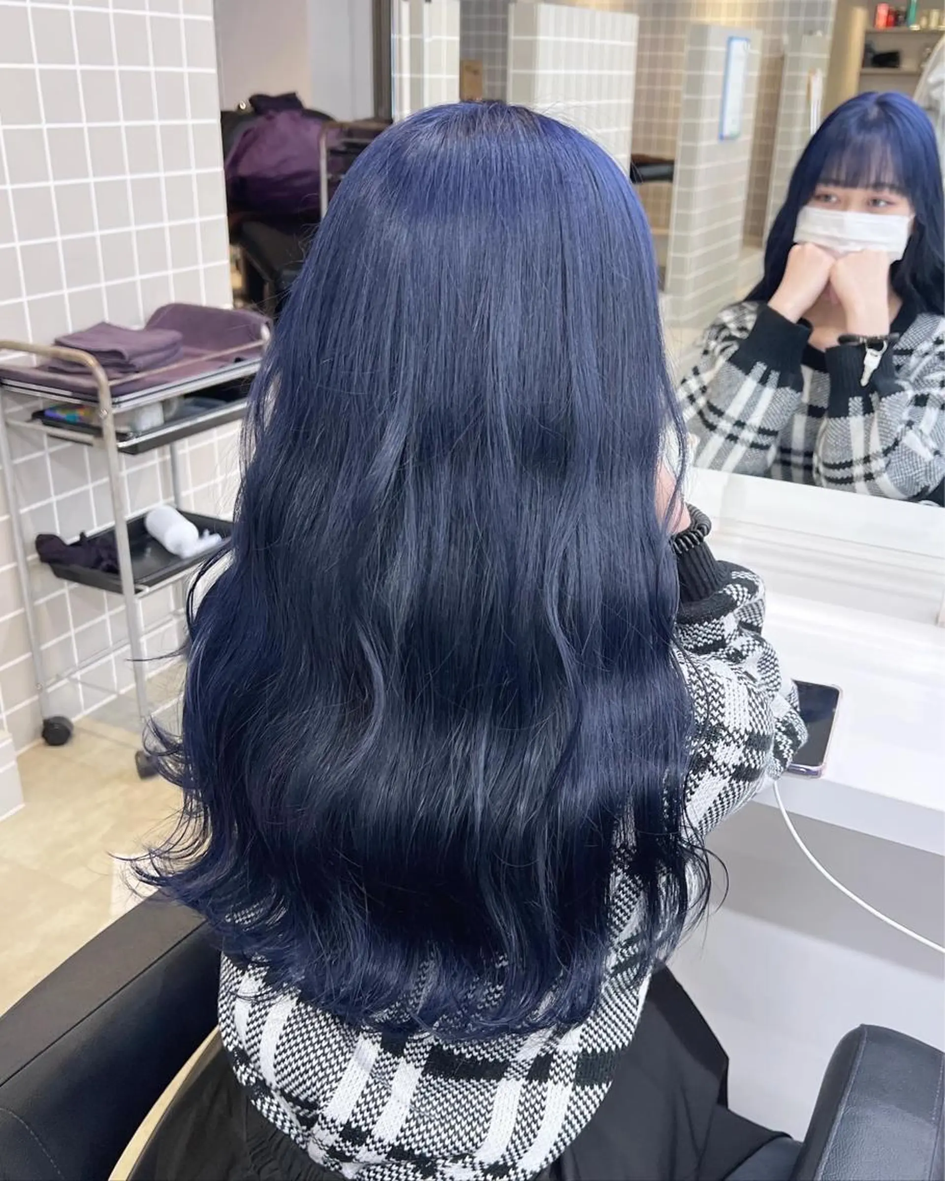 ロング カラー ヘアアレンジ 🩵 JURI🩵のヘアスタイル