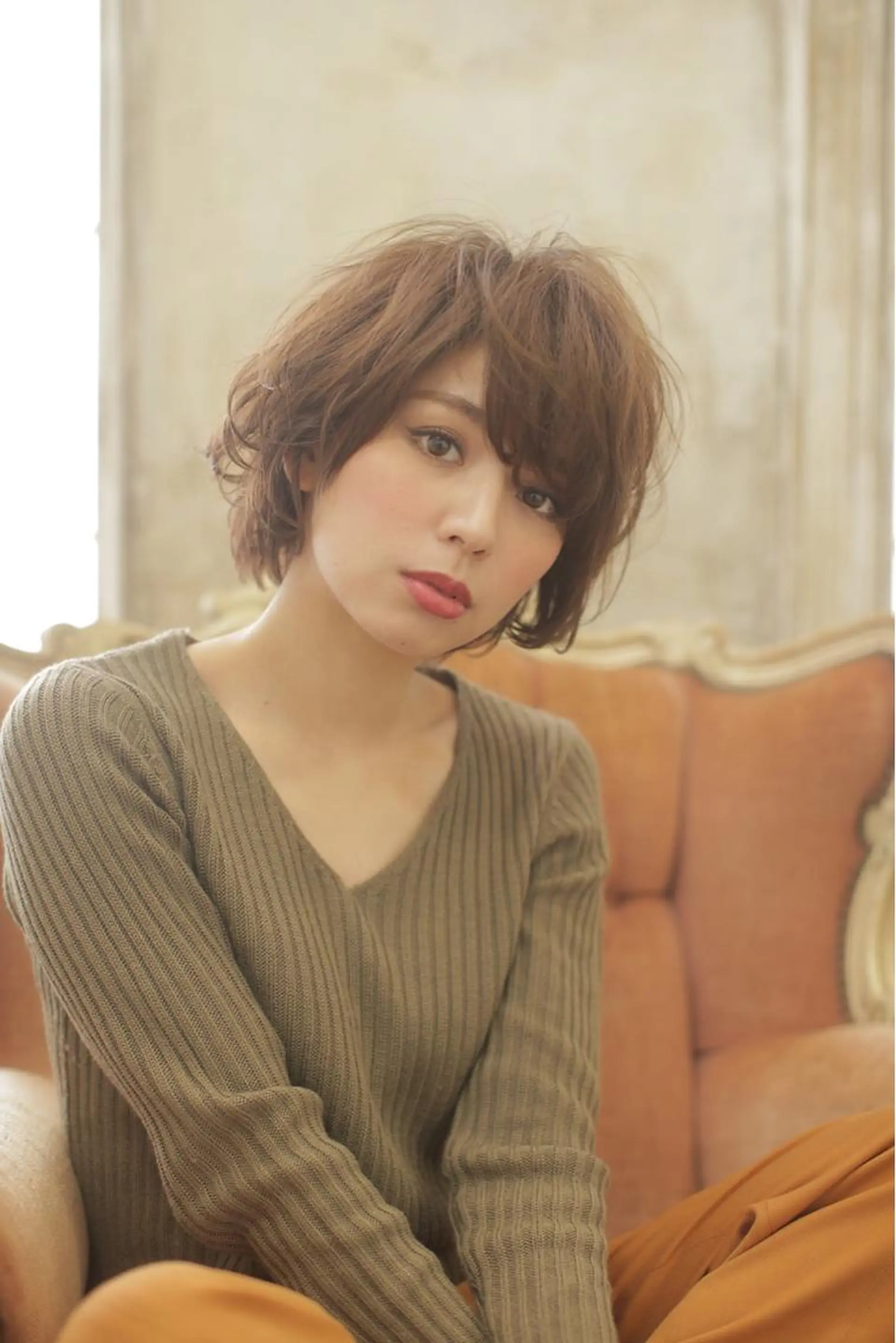 カラー 龍 門のヘアスタイル