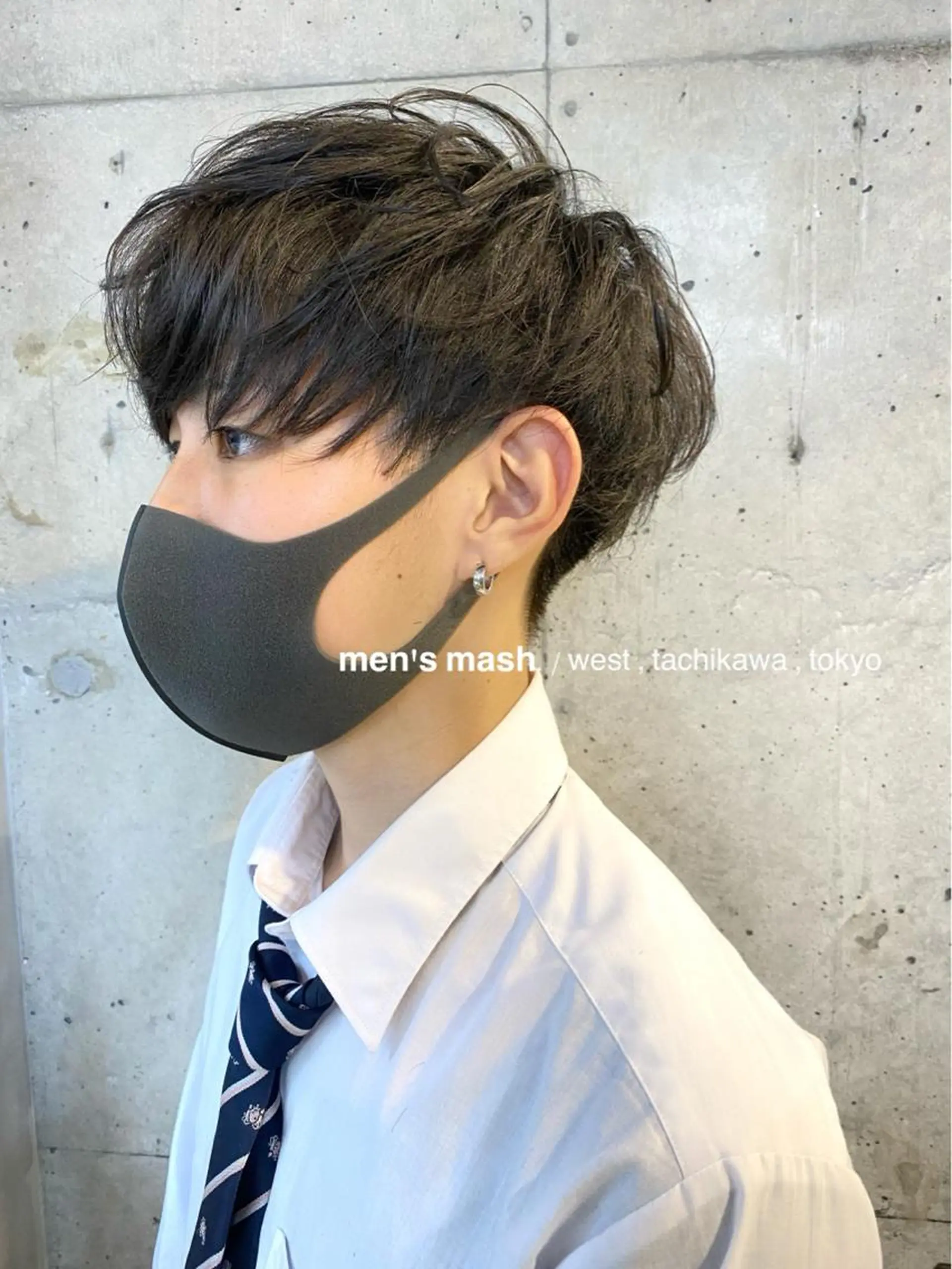 ショート メンズ マッシュ 学生（メンズ向け） 学生 ショートヘア 竹嶌 健吾のヘアスタイル