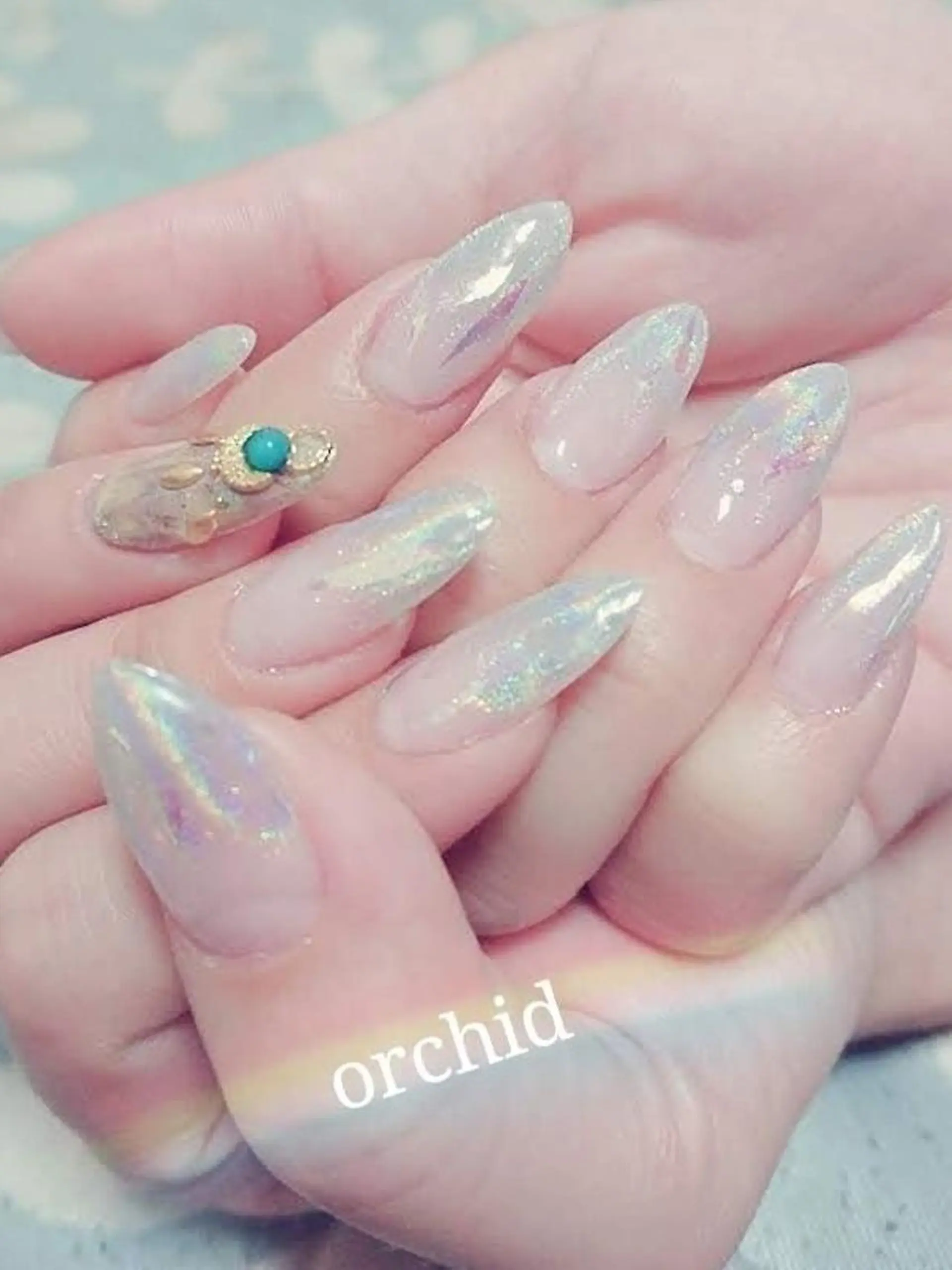 ネイル orchid ♡オーキッドのネイルデザイン