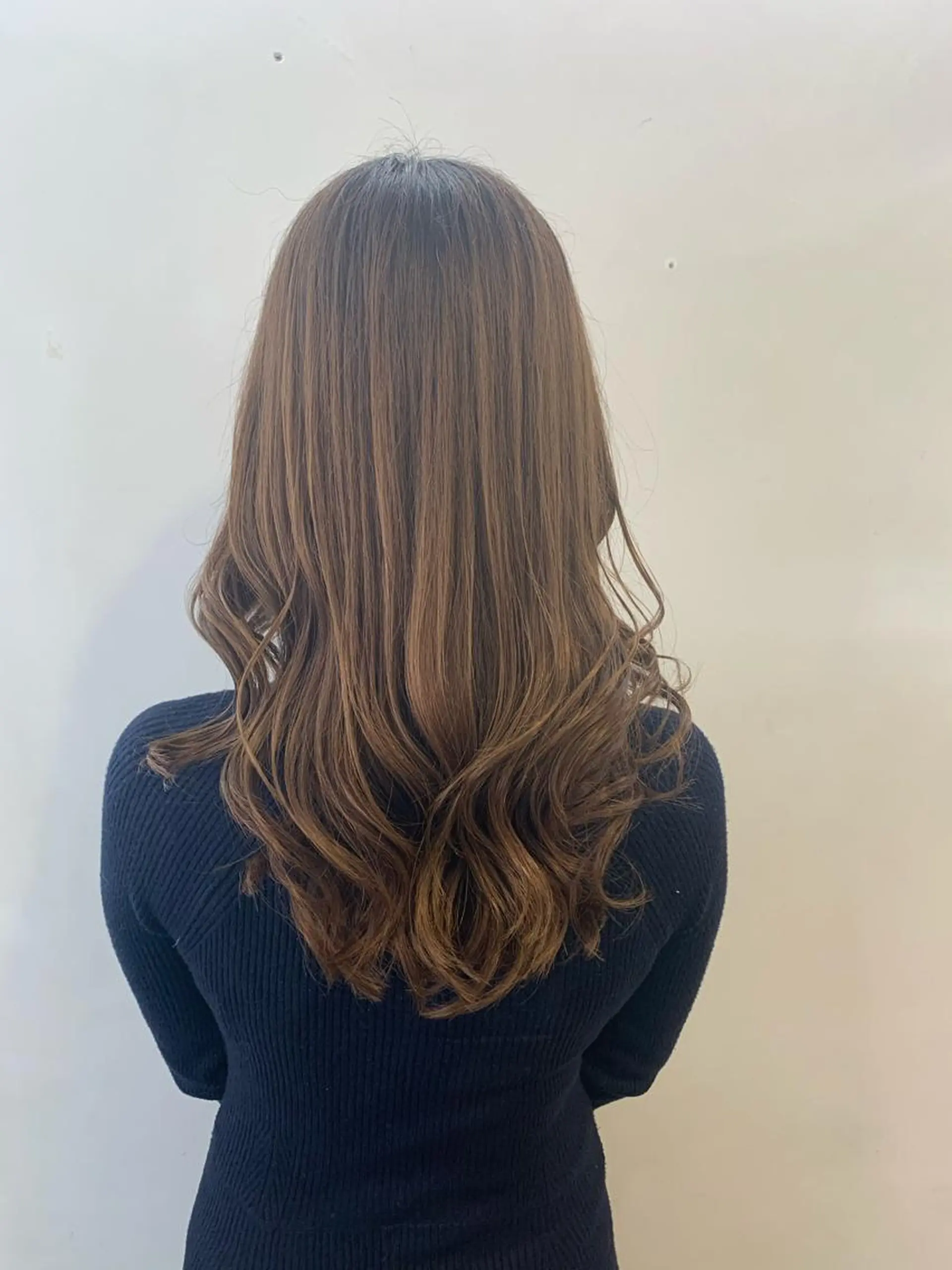 ロング デジタルパーマ🫧 韓国風ヘア🫧サクラのヘアスタイル