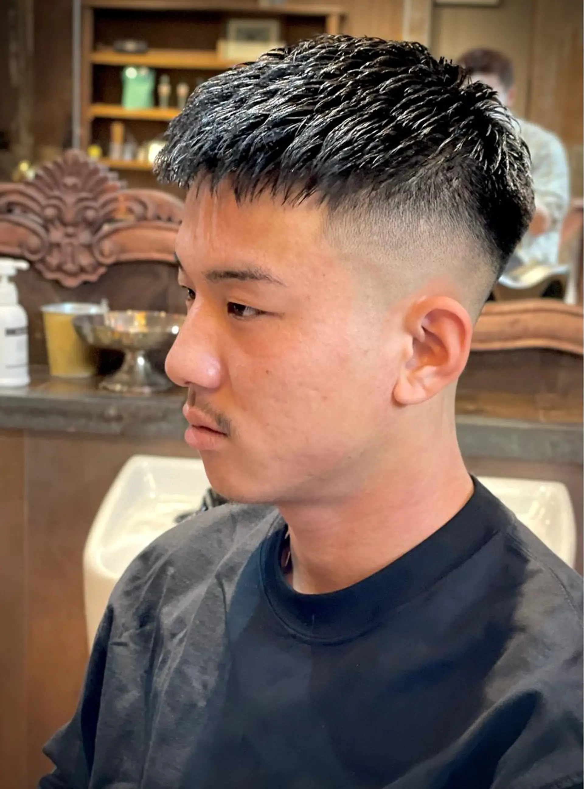 ショート 上岡 祐のヘアスタイル