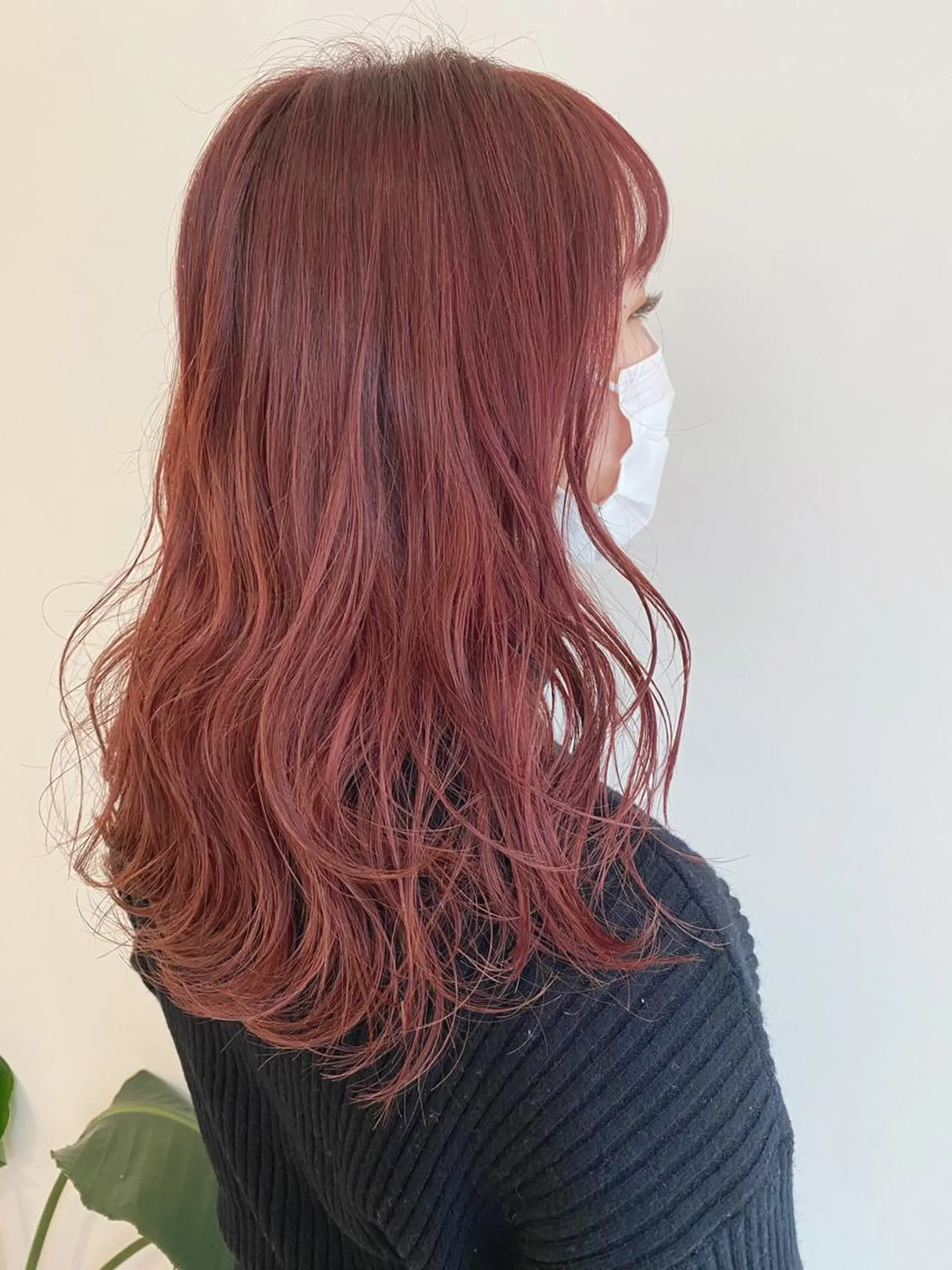 ロング カラー ピンクカラー ヘアカラー Rina のヘアスタイル