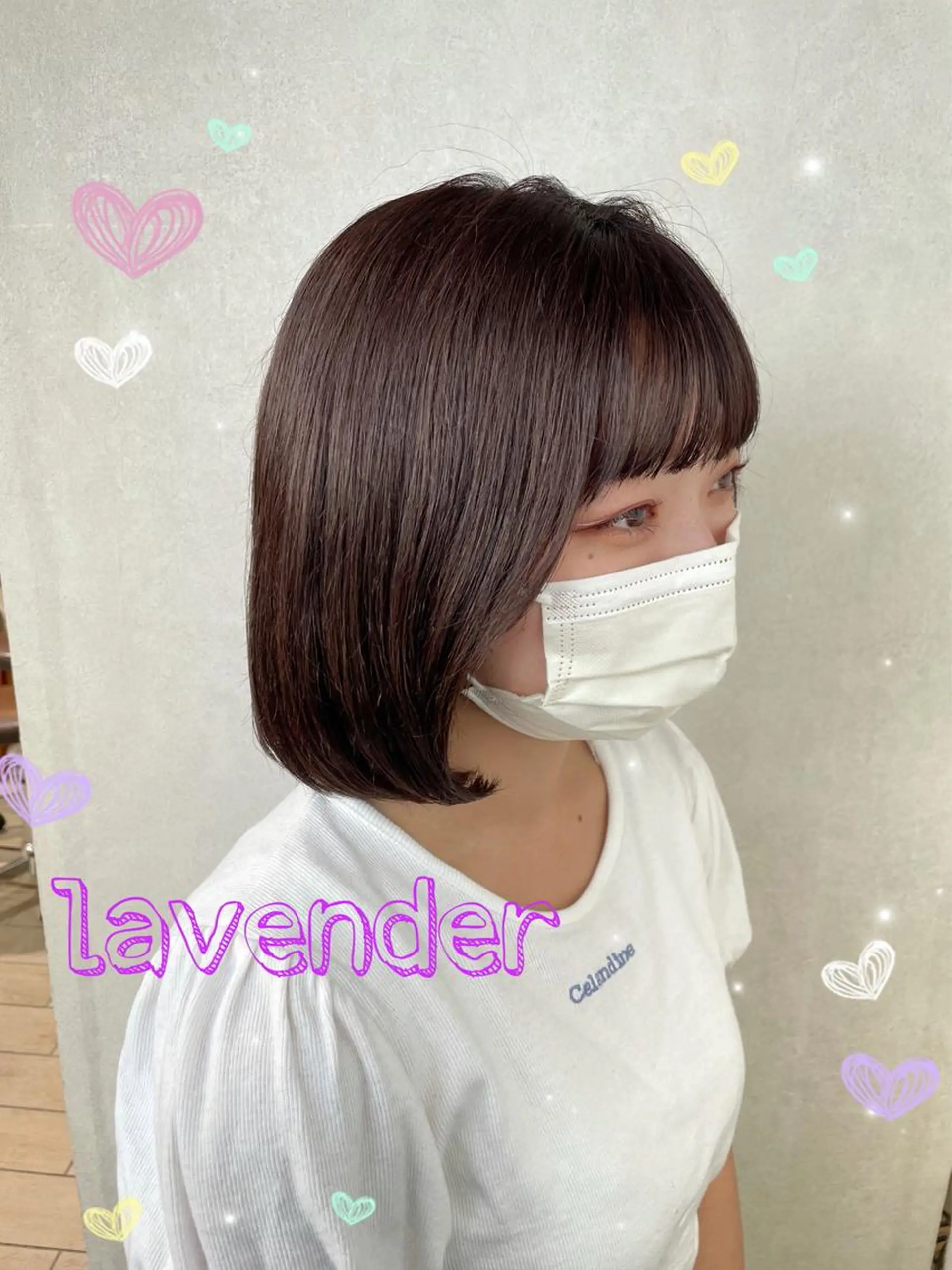 カラー 🍬kanami 🍬ボブ/暖色カラーのヘアスタイル