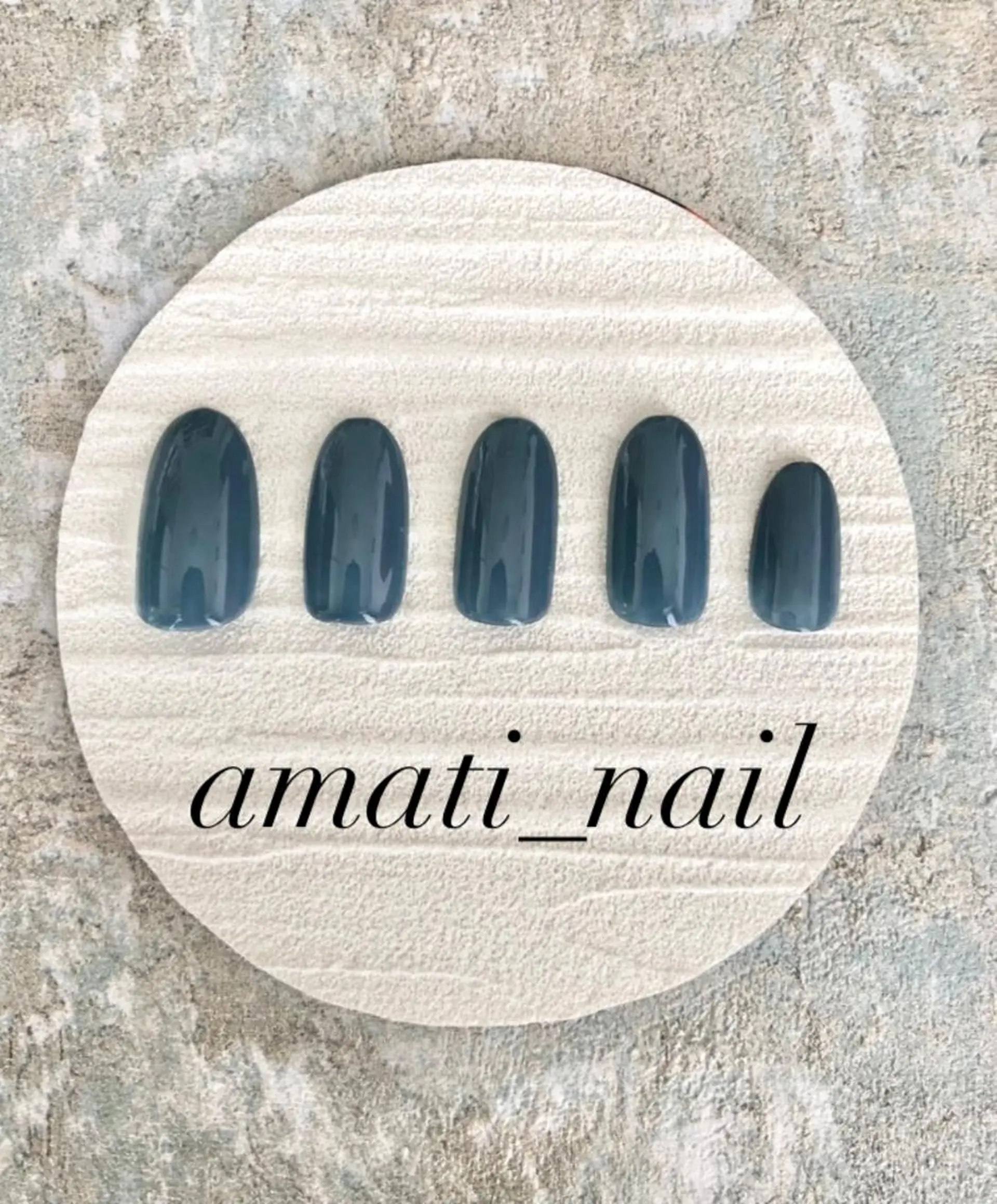 ネイル ジェルネイル ワンカラーネイル amati_nail TAKAKOのネイルデザイン