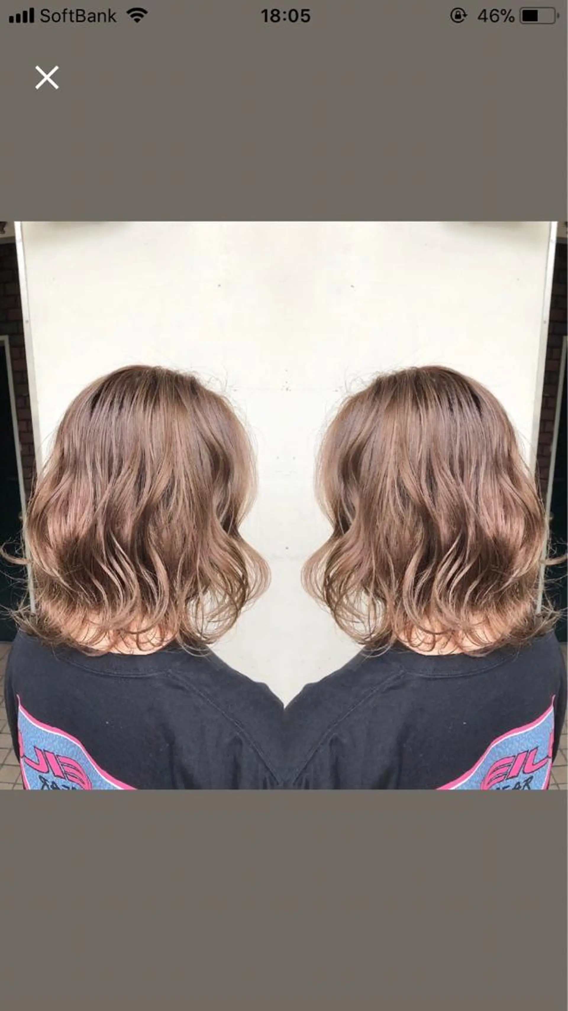 カラー KR2S マネージャーのヘアスタイル