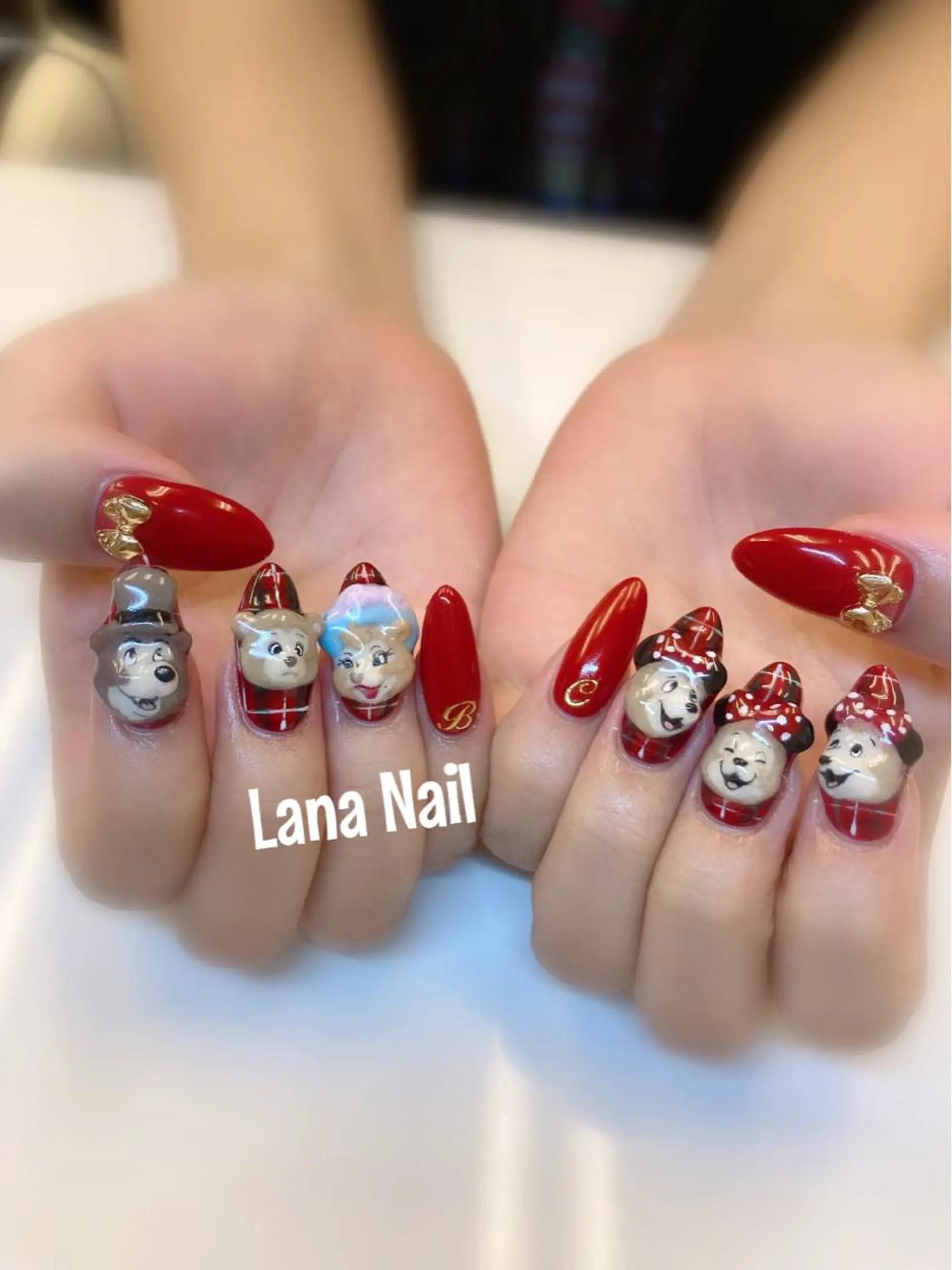 ネイル スカルプネイル Lana Nailのネイルデザイン