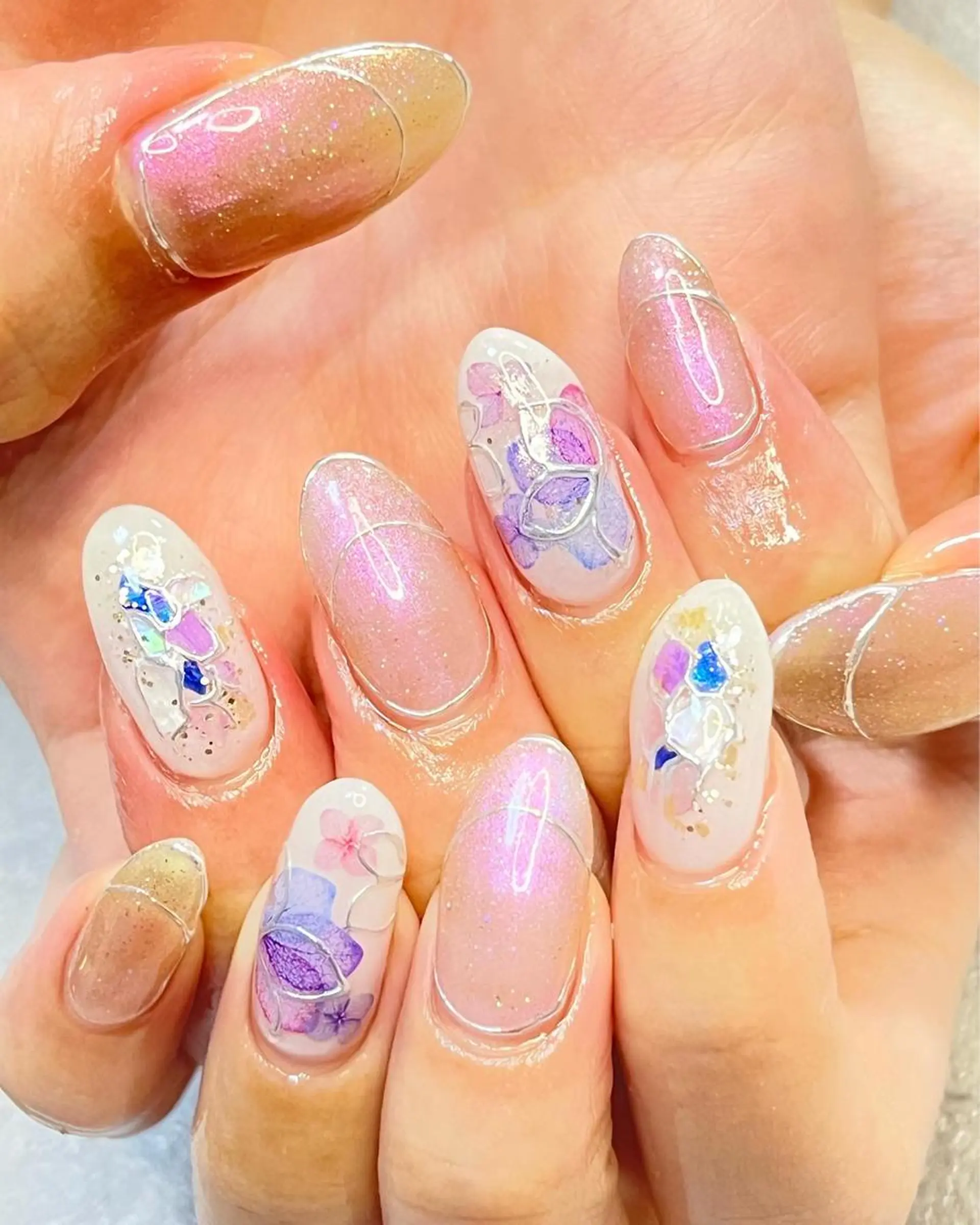 ネイル ニュアンスネイル ネイルスペースR 小林のネイルデザイン