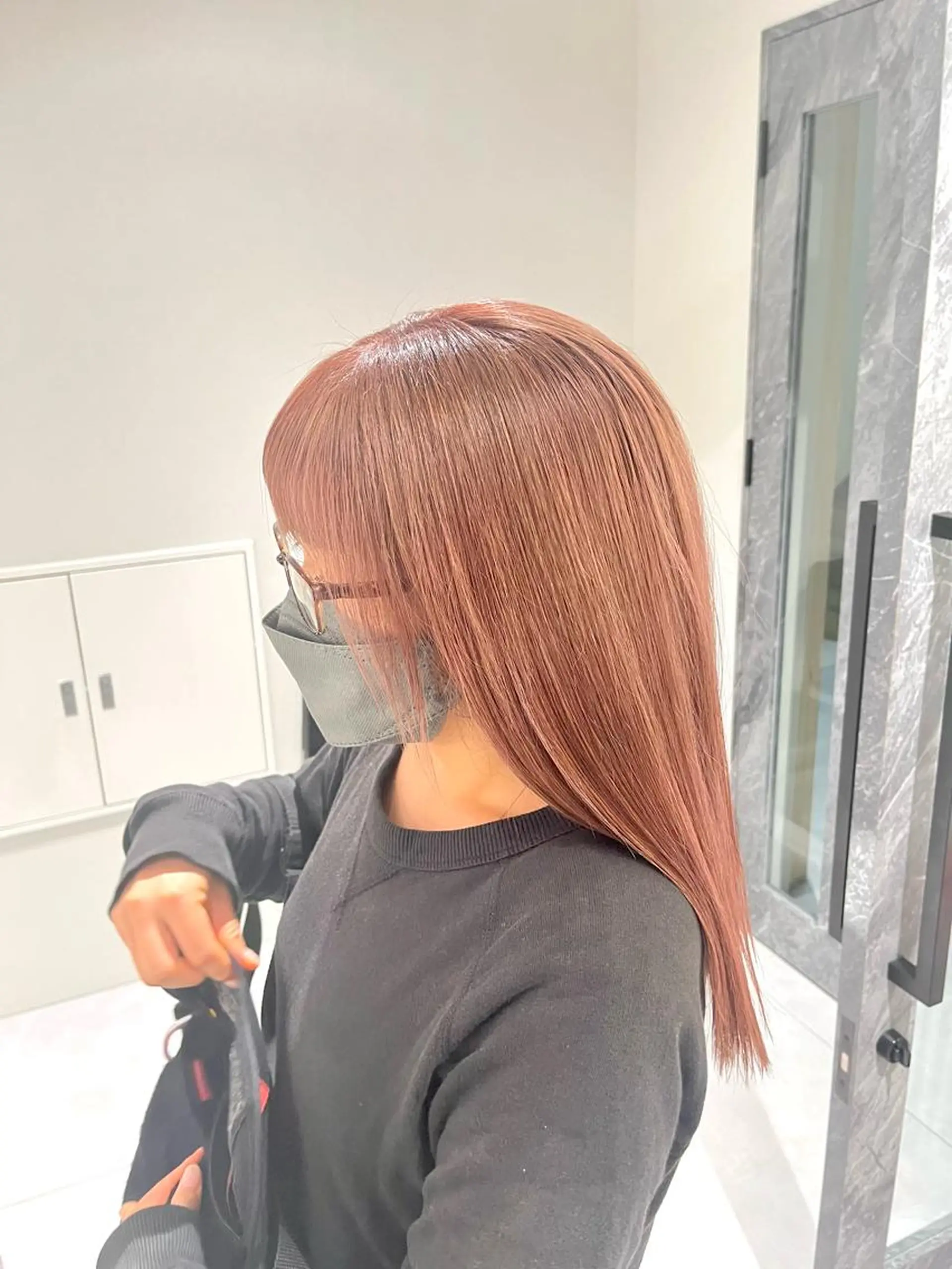 ロング カラー 髪質改善/レイヤー 兼折楓馬のヘアスタイル