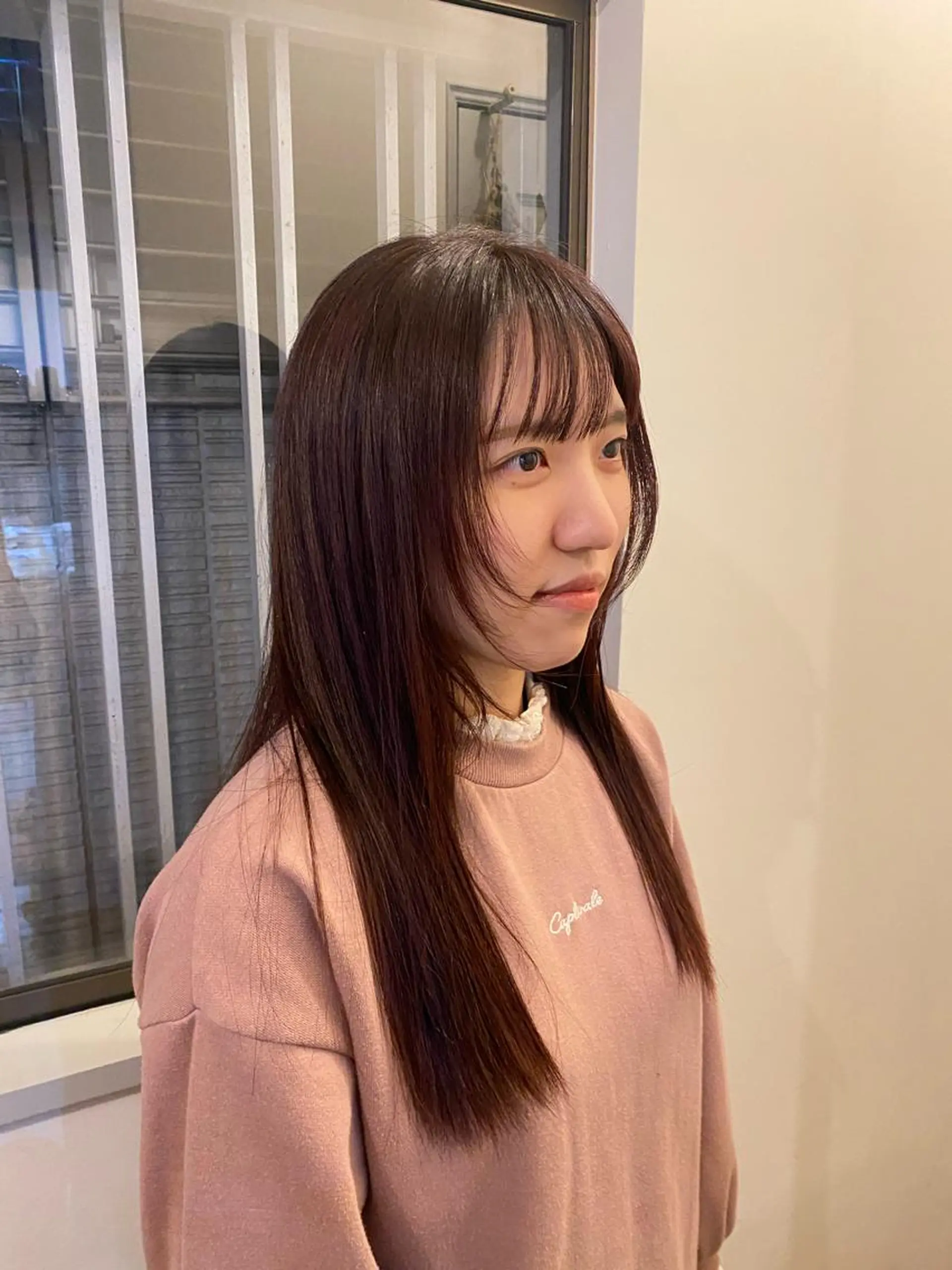 ロング カラー ムナカタ アカリのヘアスタイル