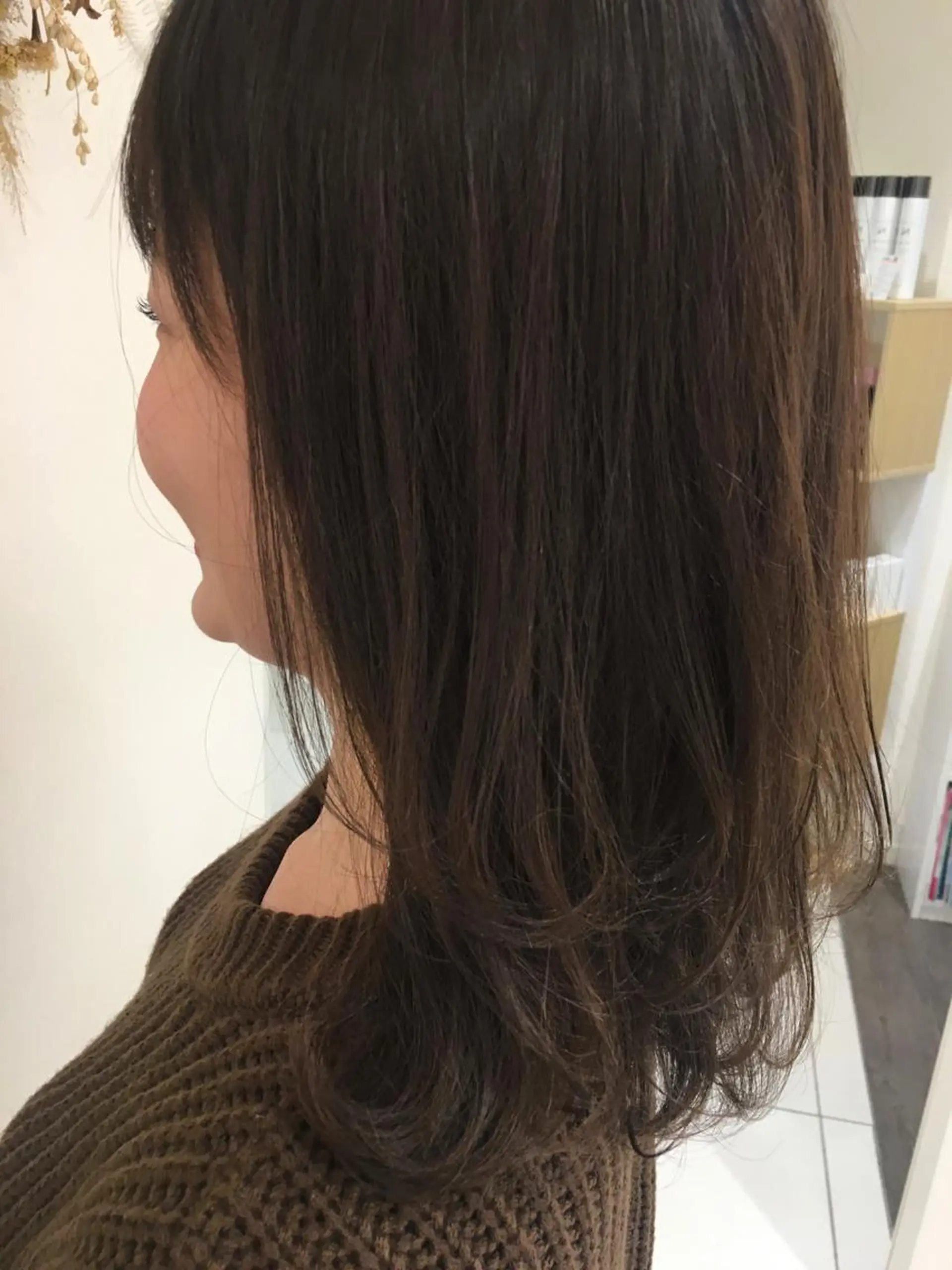 ミディアム カラー ヘアアレンジ マツエク・マツパ 💎耳ツボジュエリー ×銀座美容室💎のヘアスタイル