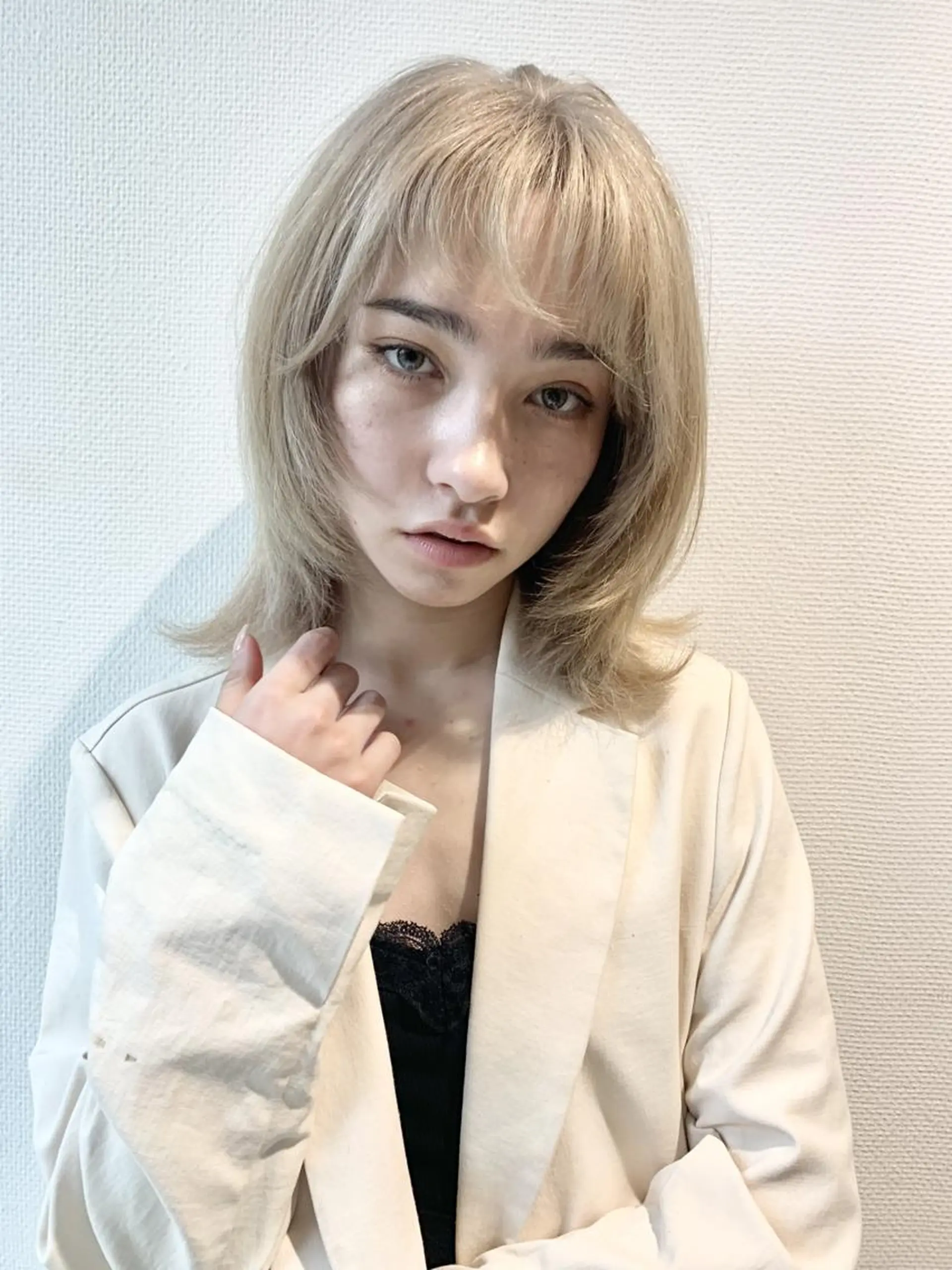 セミロング ダブルカラー/ -KOKO-本八幡のヘアスタイル