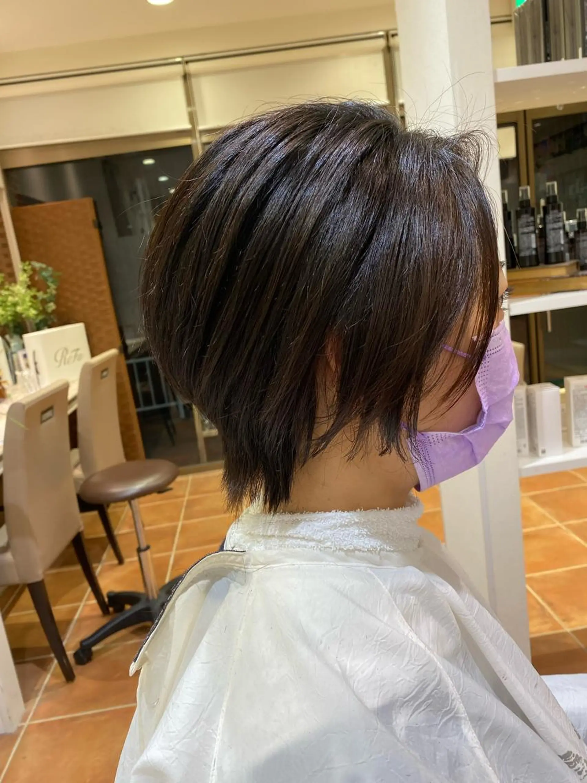 ショート カラー ☘️お悩み解決☘️ 岡部恒輝のヘアスタイル