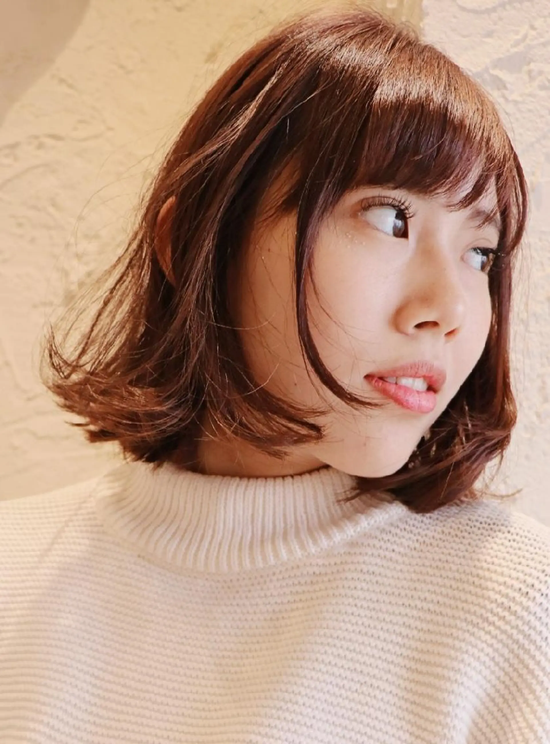 ショート カラー パーマ アディクシーカラー イルミナカラー 徳永 博志のヘアスタイル