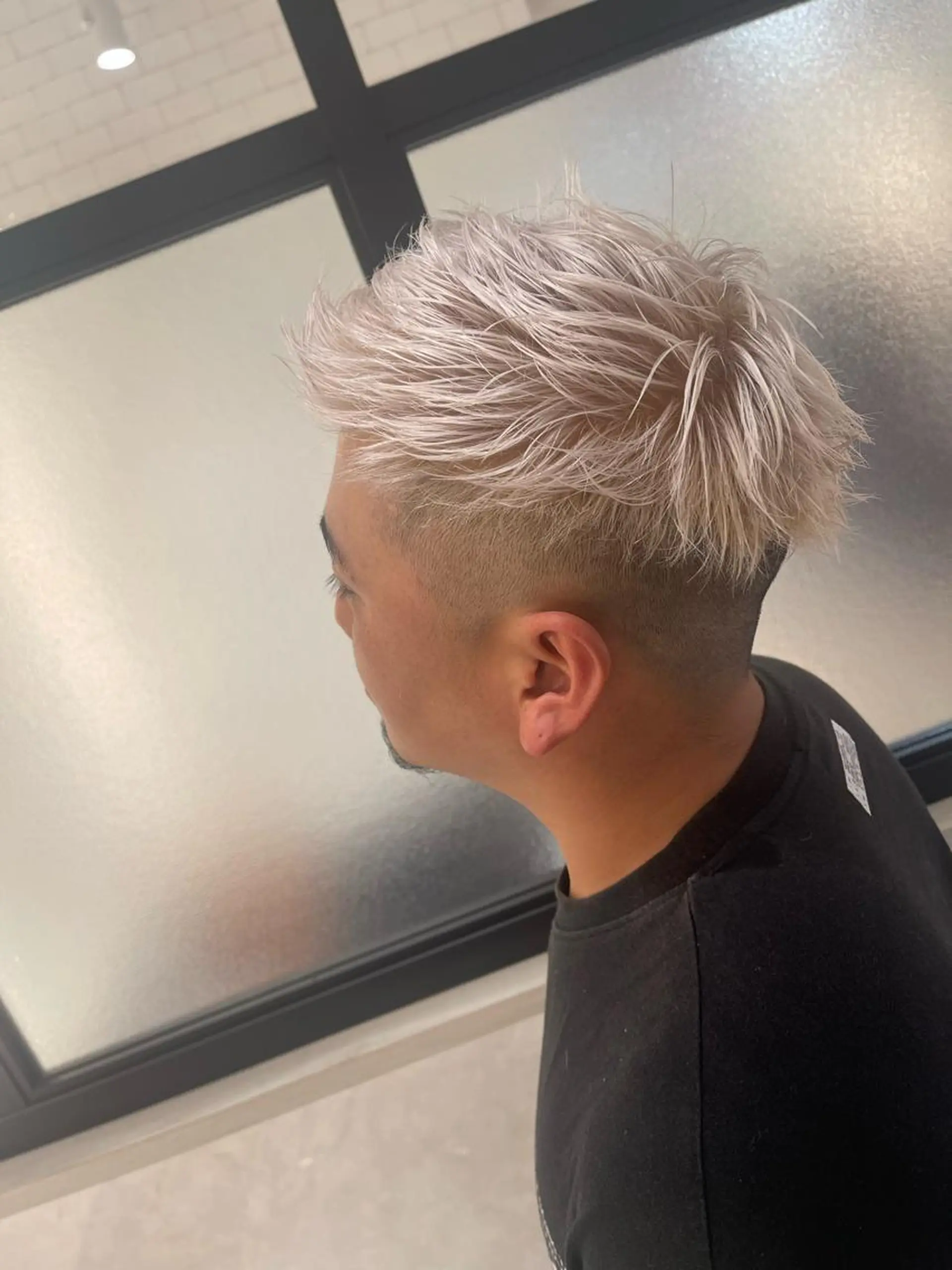 カラー メンズ カット ヘアカラー &chaLme   心斎橋所属・emi/髪質改善/ 韓国風/艶カラーのヘアスタイル