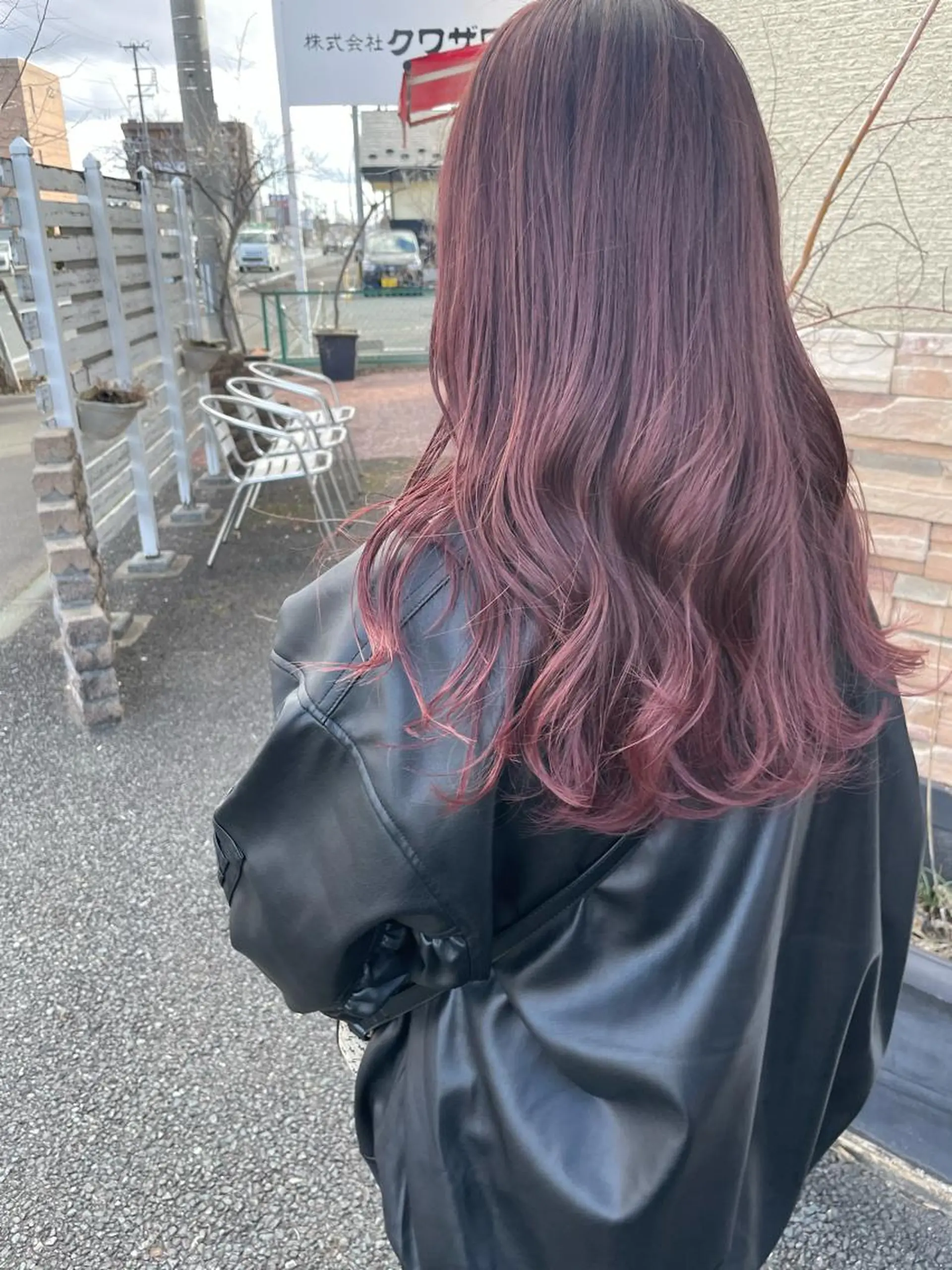 セミロング カラー コレットヘアー 田中アヤノのヘアスタイル