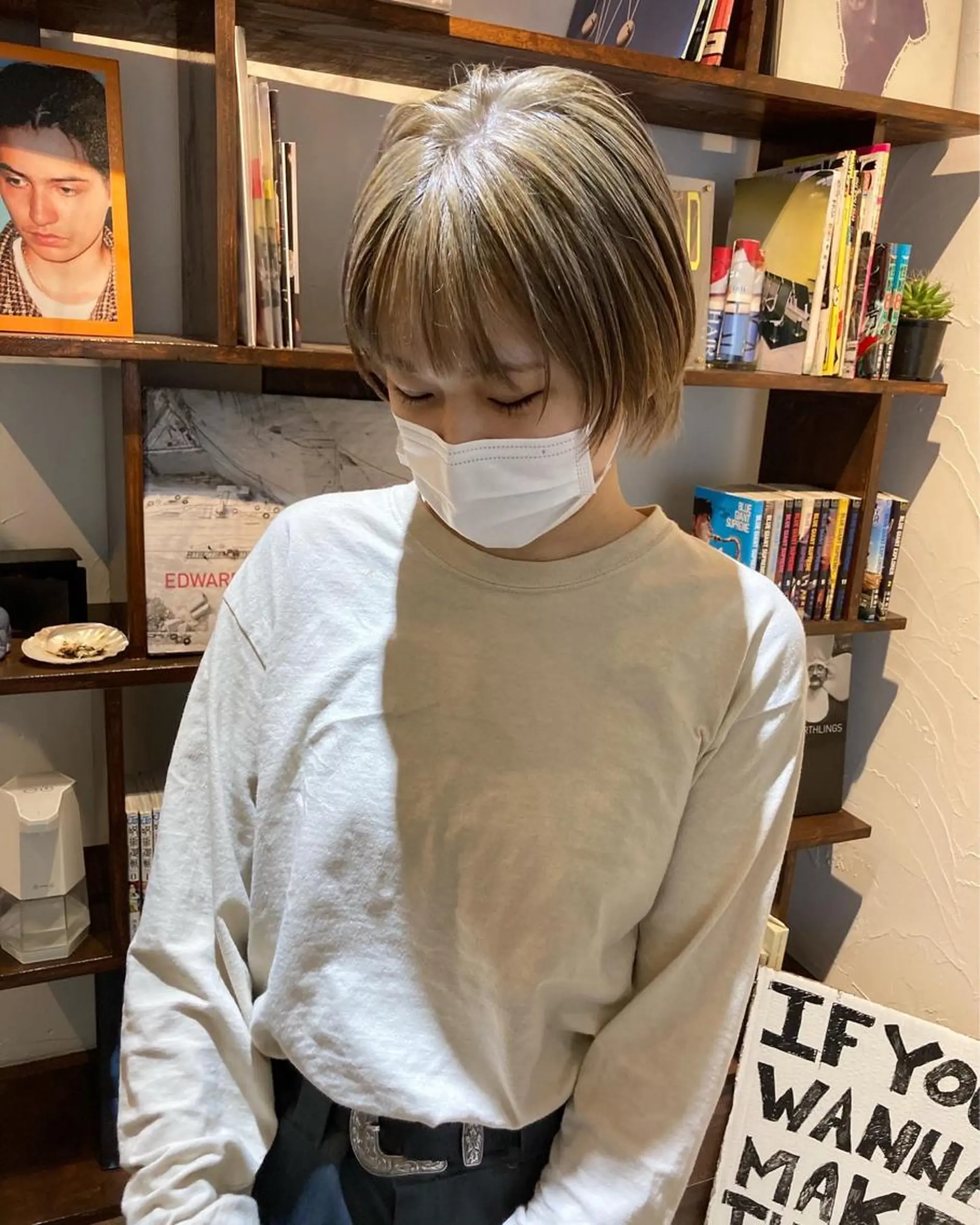 ショート 金田 夏野のヘアスタイル