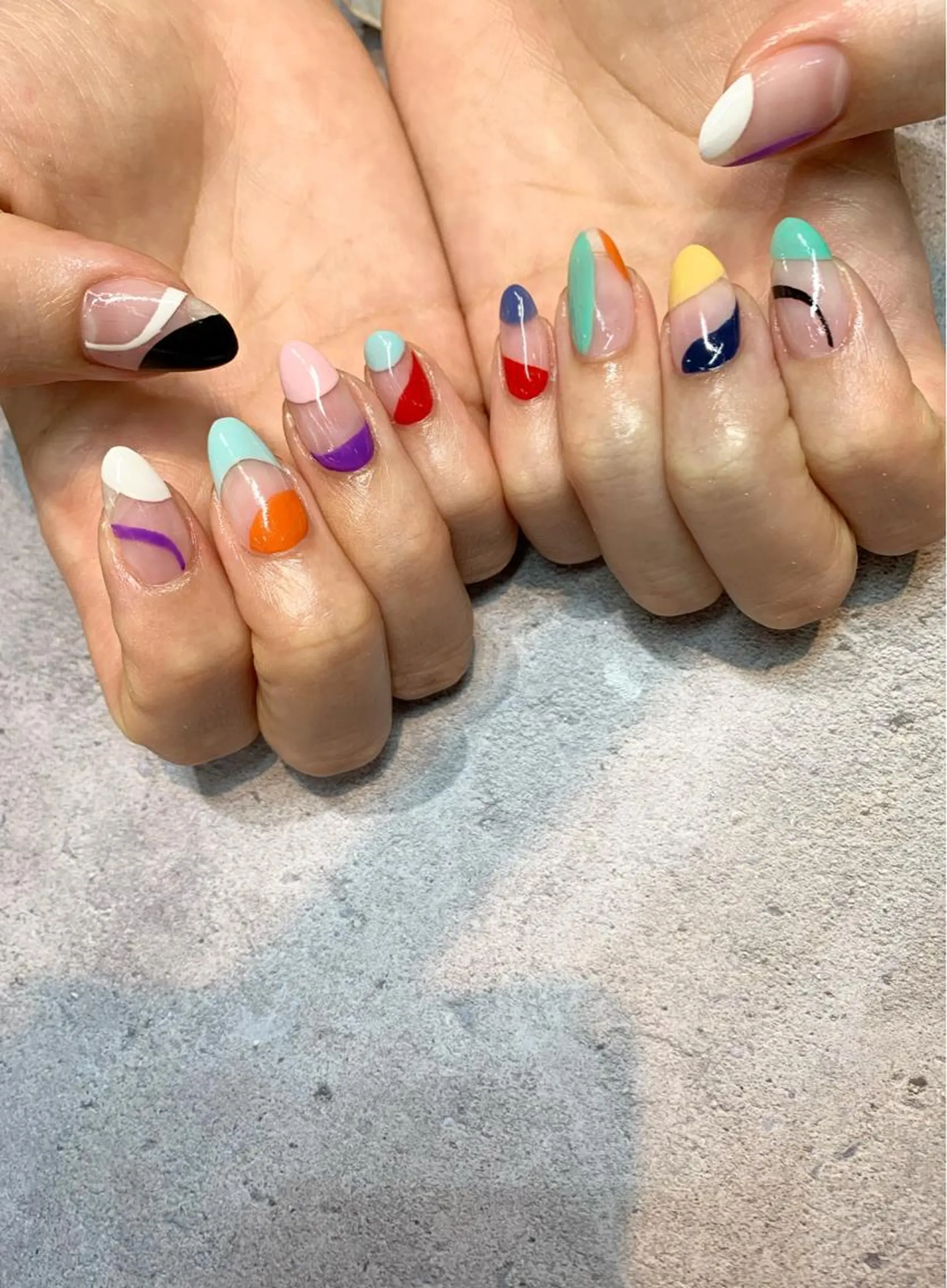 ネイル ハンドネイル glow_ nailのネイルデザイン