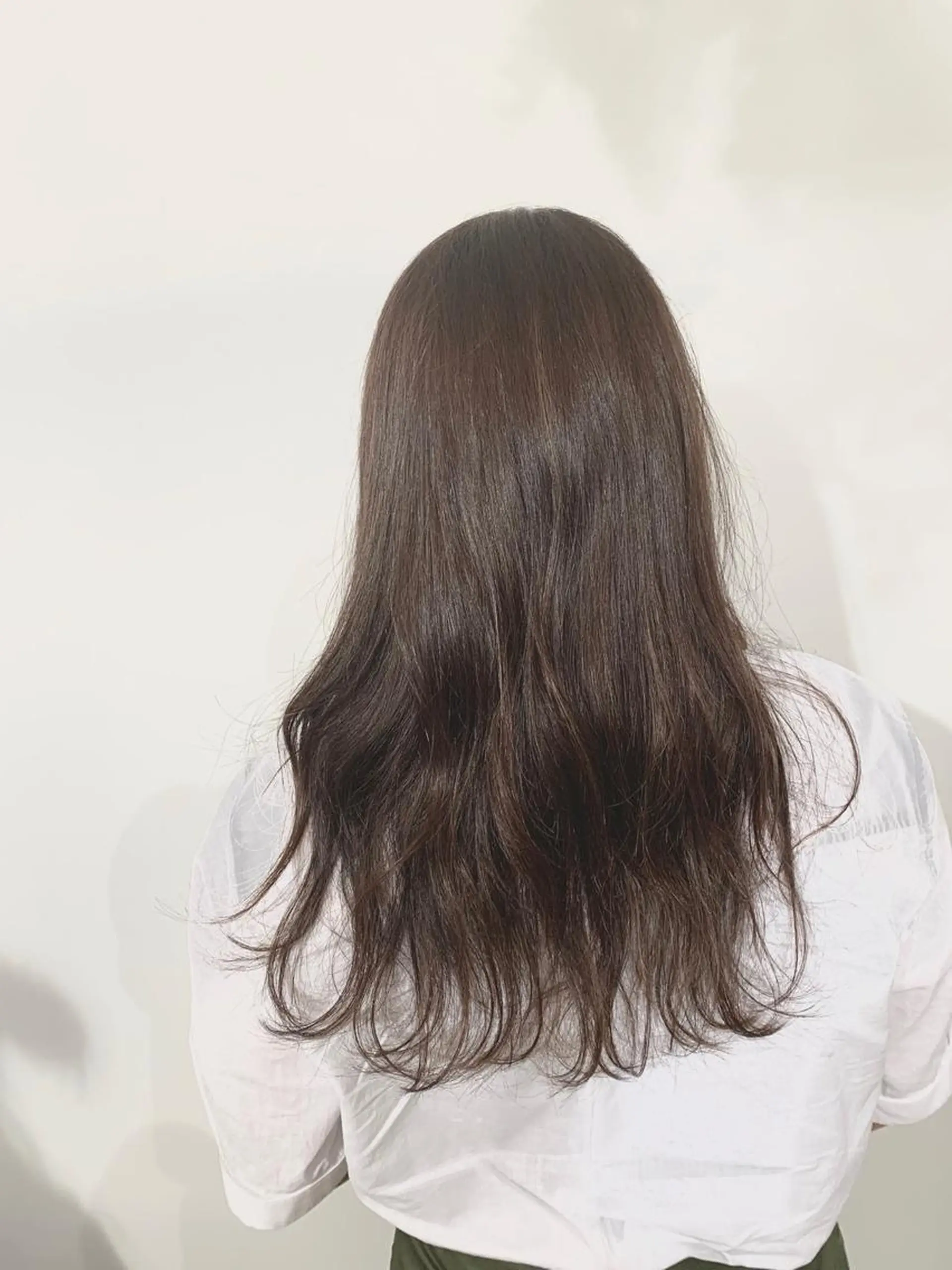 ロング カラー パーマ ヘアアレンジ 加藤 綾華のヘアスタイル