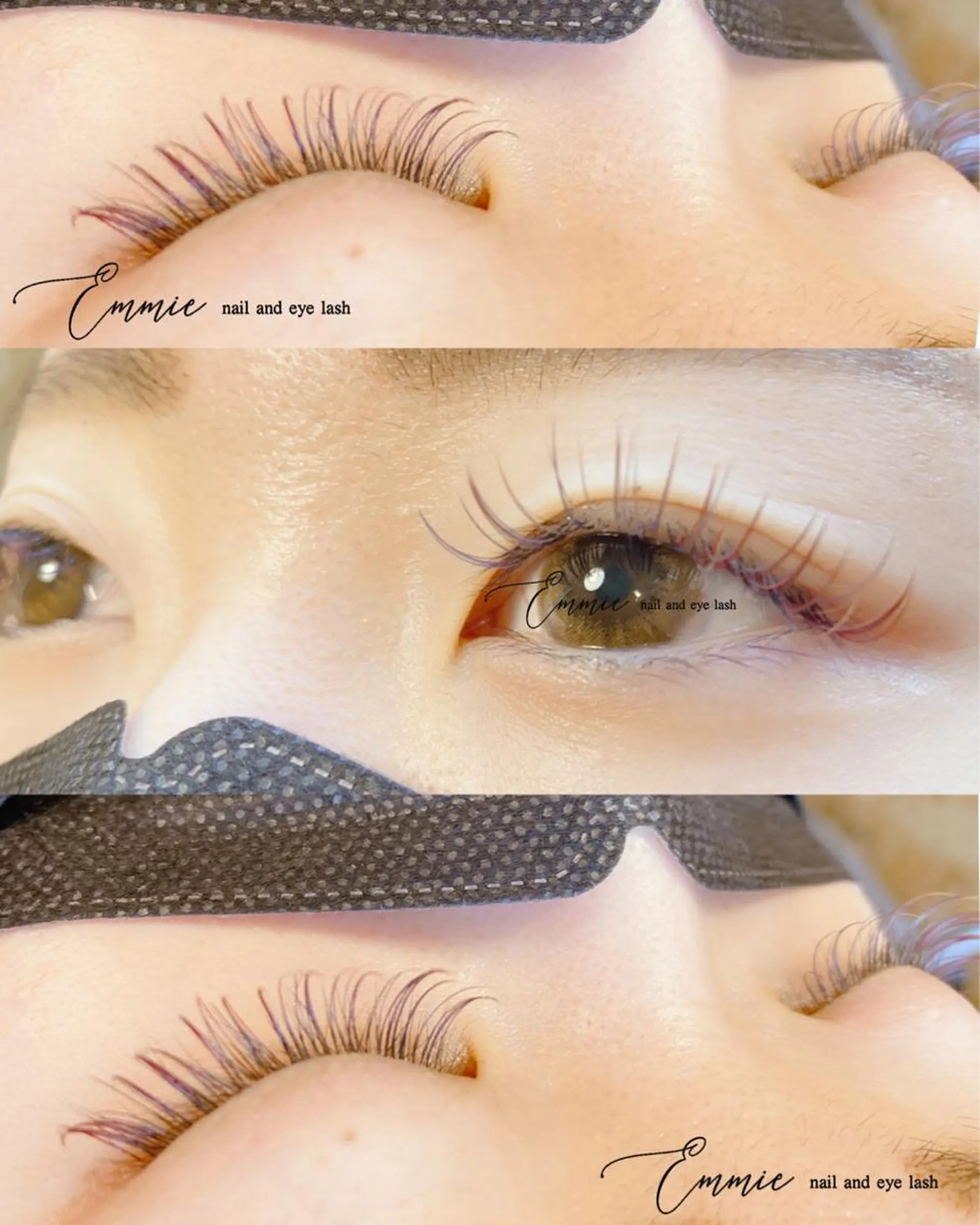 マツエク・マツパ フラットラッシュ マツエク aura Kanaのマツエク・マツパデザイン