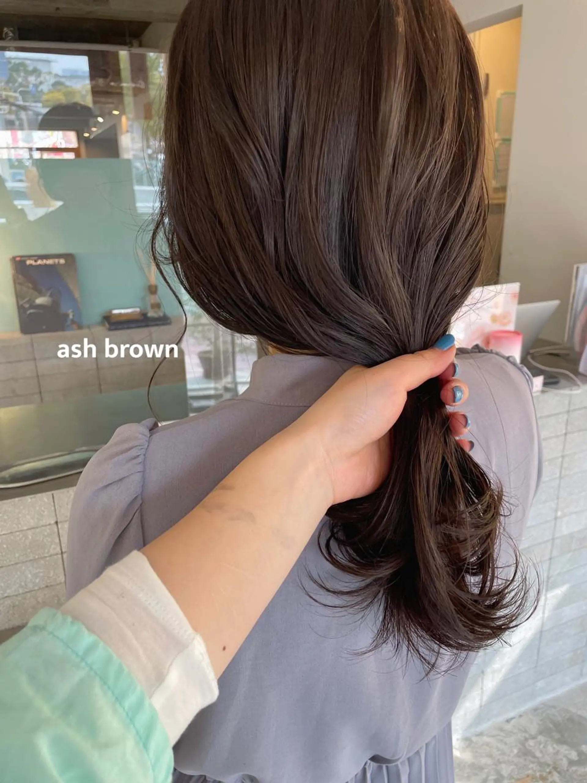 ロング カラー パーマ メンズ cipre miyabiのヘアスタイル