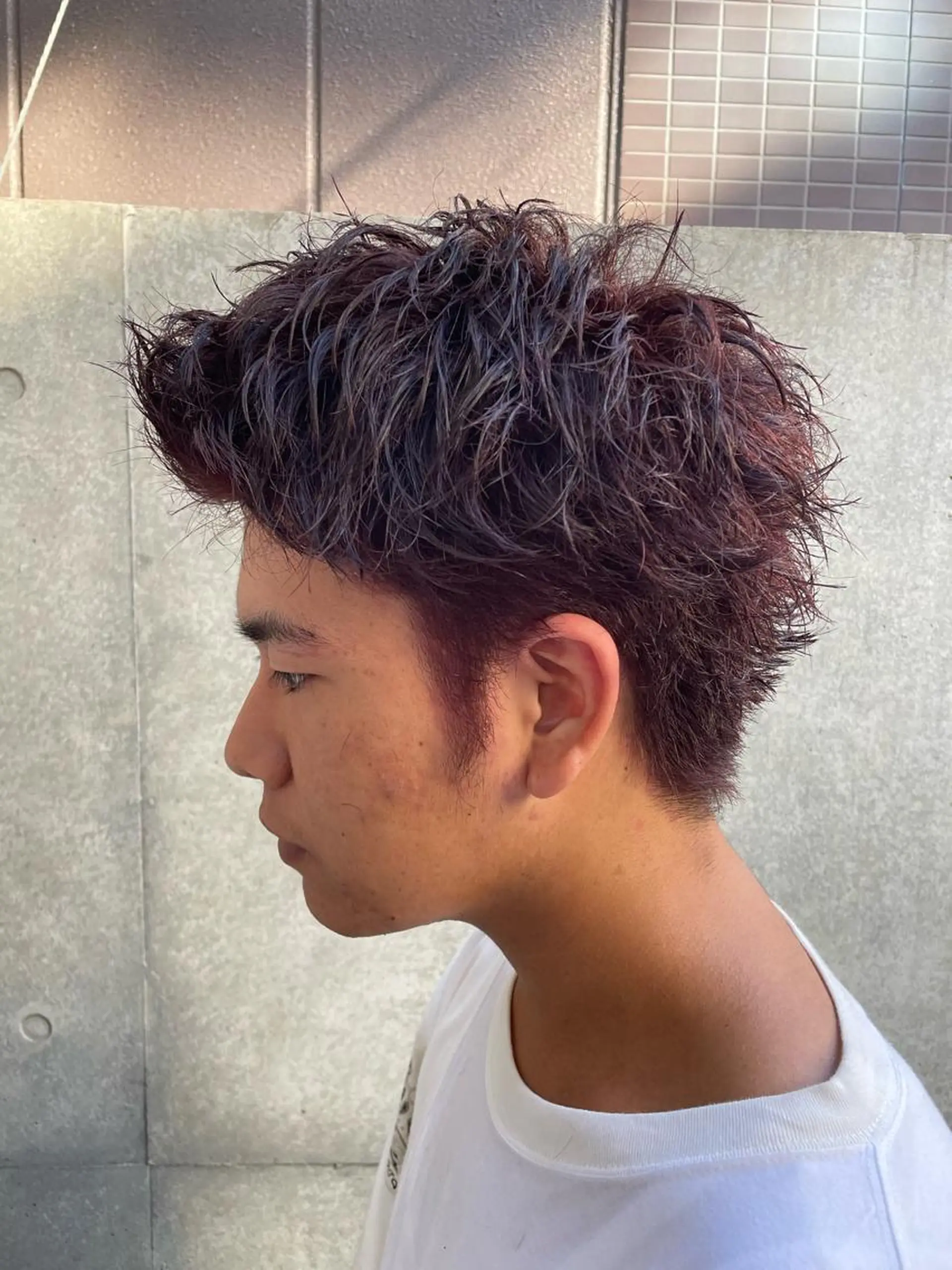 ショート ピンクブラウン ショートヘア Clear Takeru🌀🌀のヘアスタイル