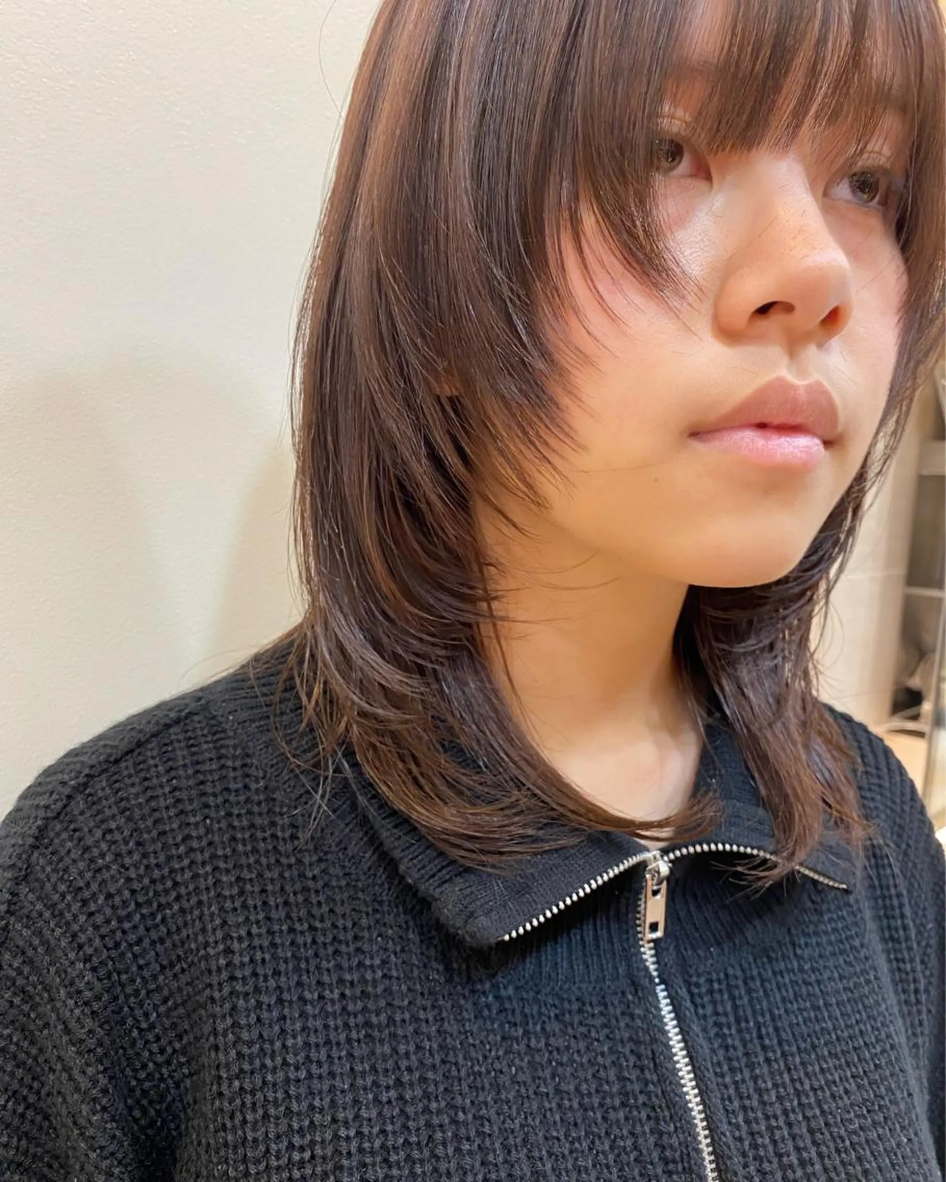 セミロング ヒラカホ/ ブリーチ/似合わせのヘアスタイル