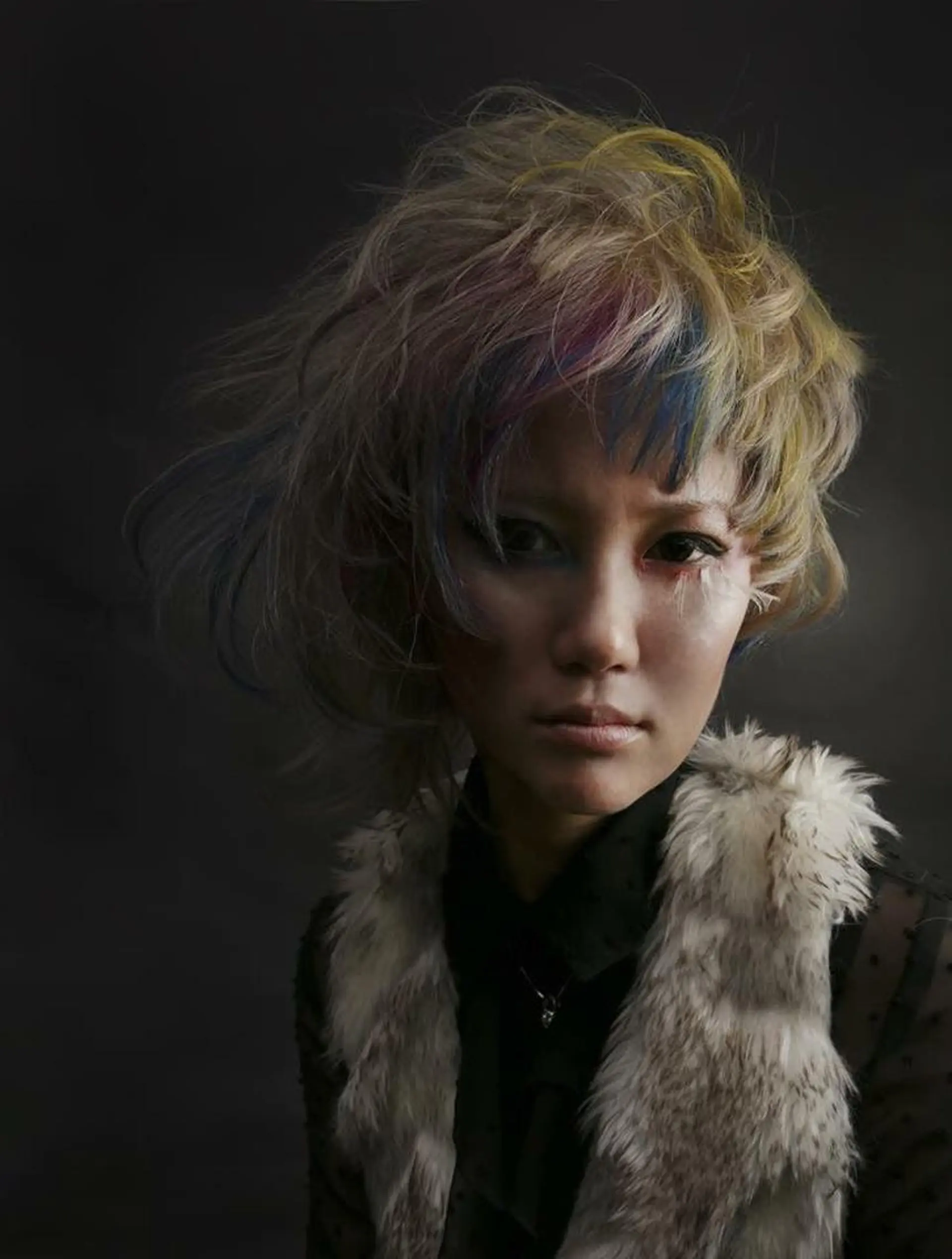 吉河 克則のヘアスタイル