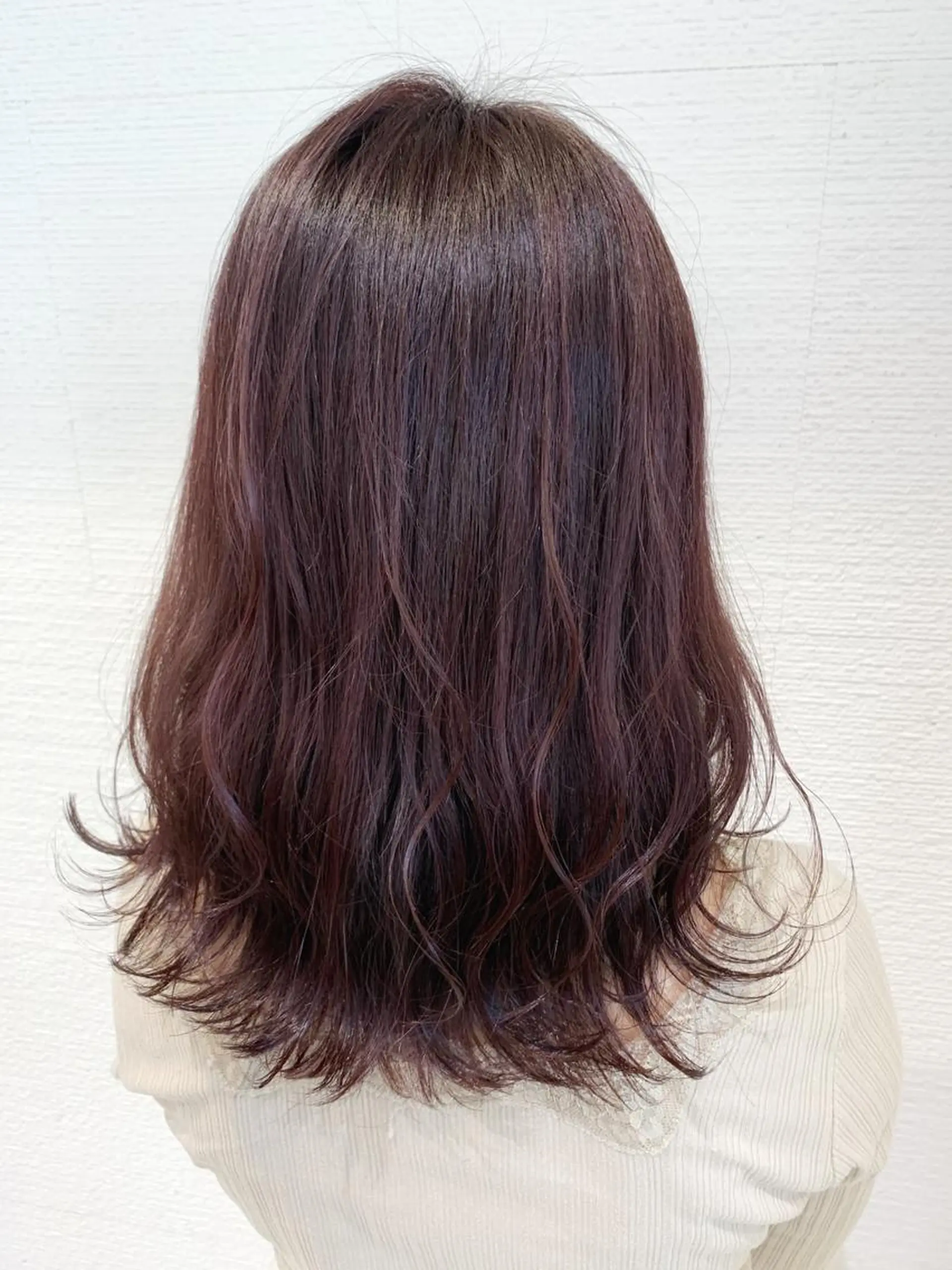 セミロング カラー アッシュ ベージュカラー ブリーチ ブラウンカラー グラデーションカラー 【メンズ縮毛矯正】 田中秀斗のヘアスタイル