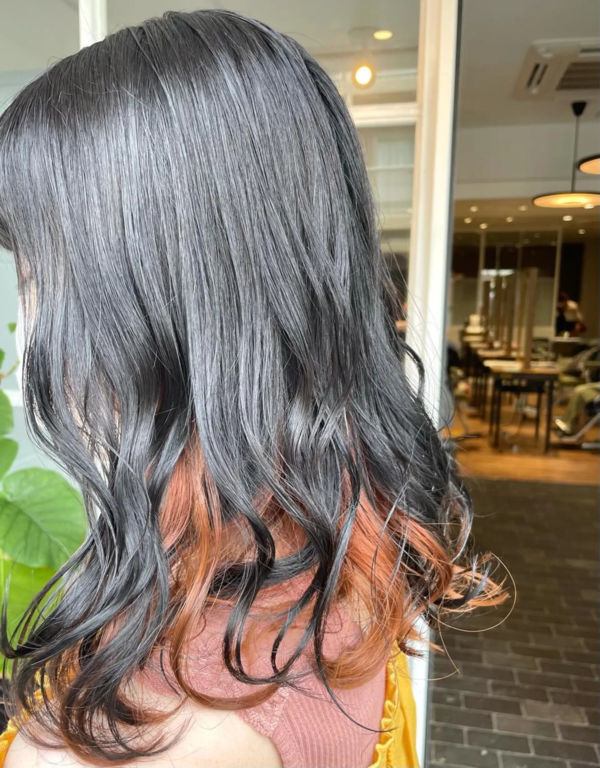 セミロング カラー 🌈🌸あおき みちる🌟💗のヘアスタイル