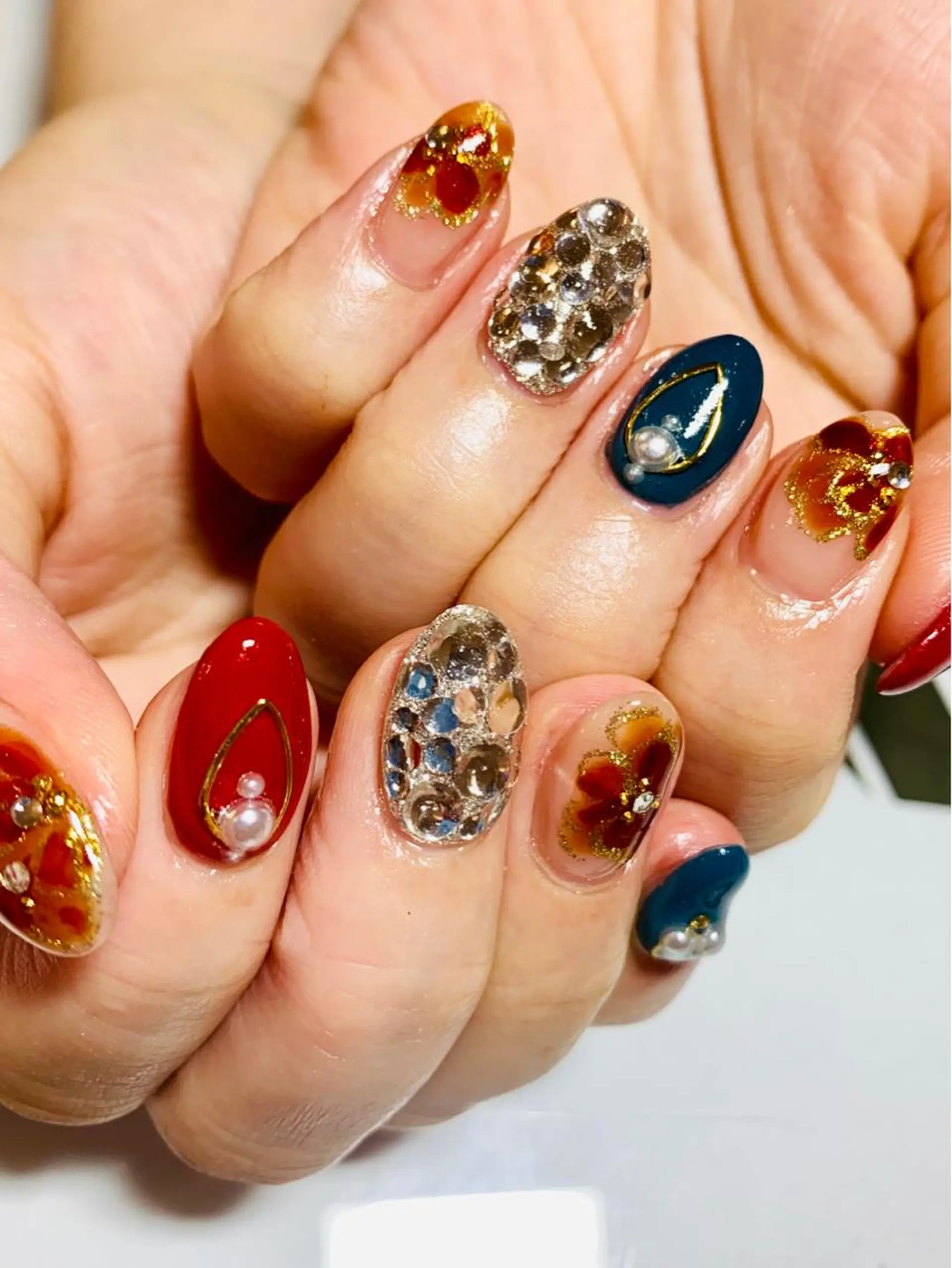 ネイル ハンドネイル JuniNail 주니네일🇰🇷suのネイルデザイン