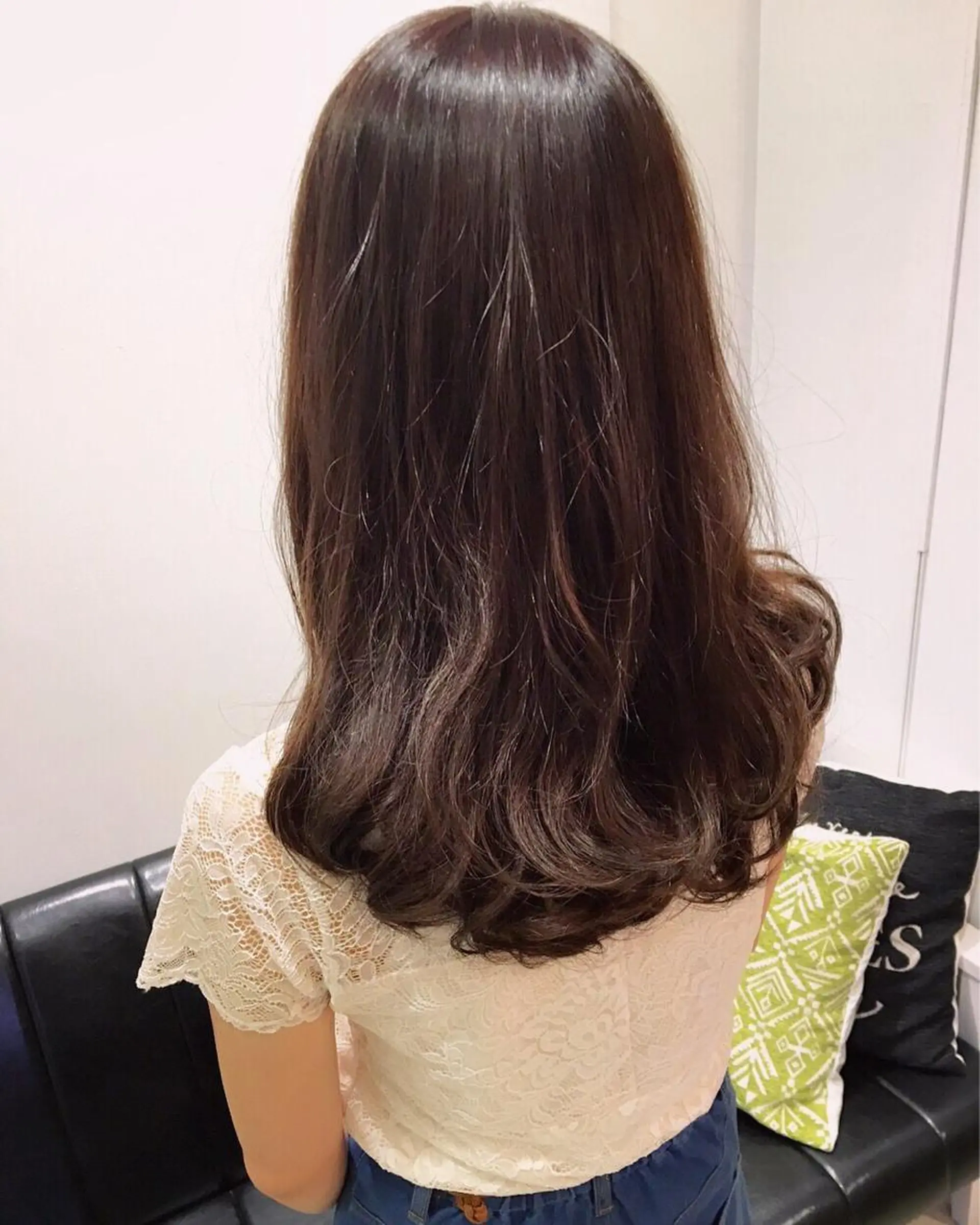 セミロング カラー ベージュカラー グラデーションカラー カット ヘアカラー トリートメント 田室 和幸のヘアスタイル