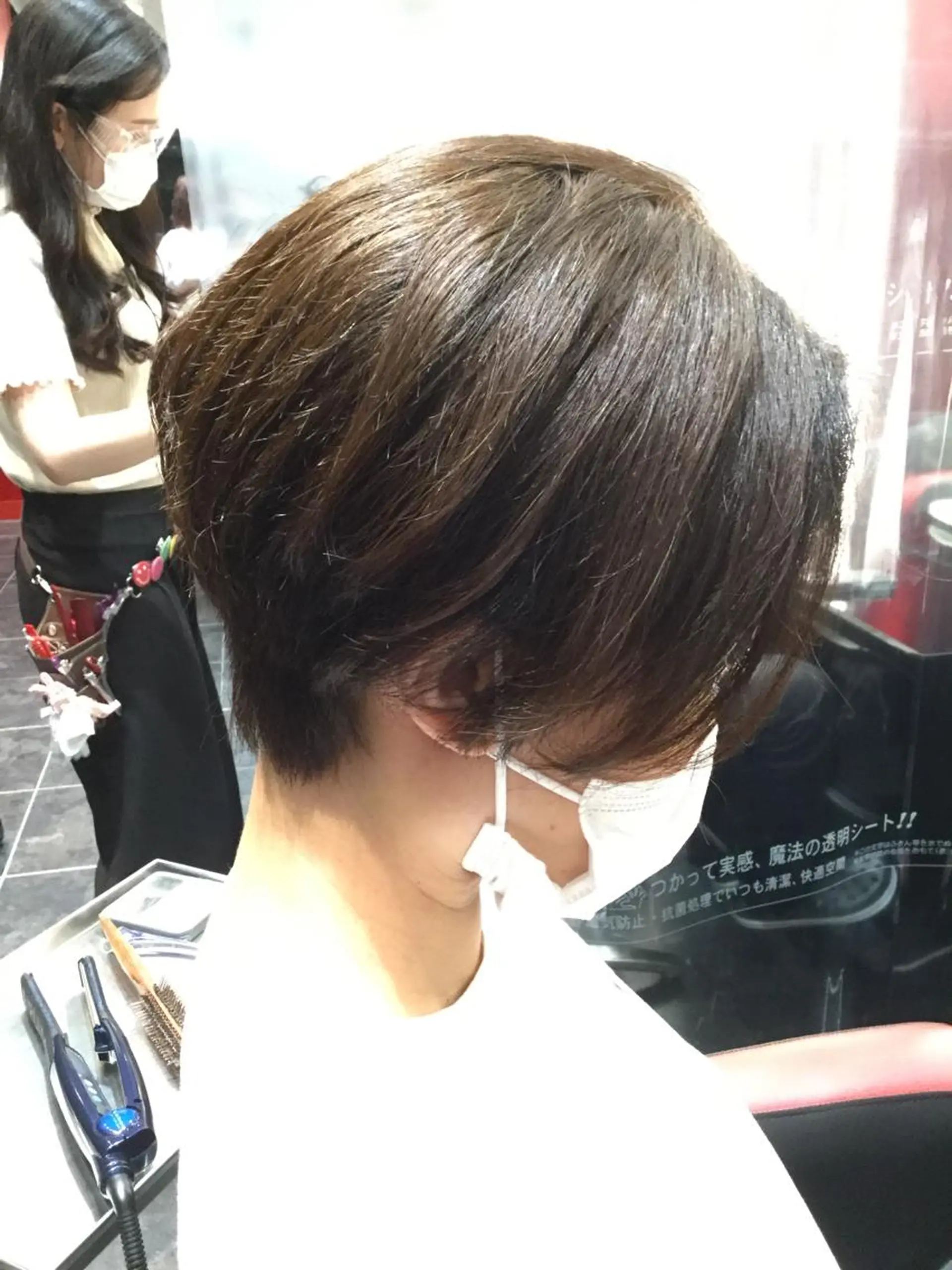 ショート Annon プライベートサロンのヘアスタイル