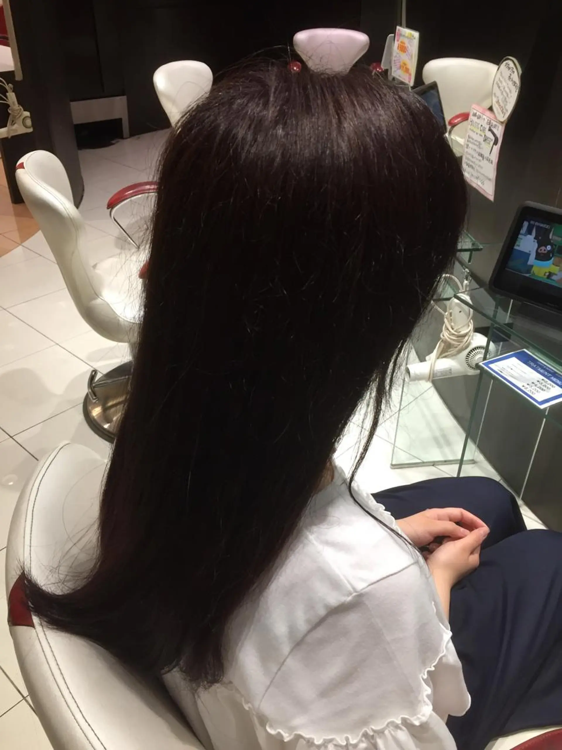 ロング 長濱 俊のヘアスタイル