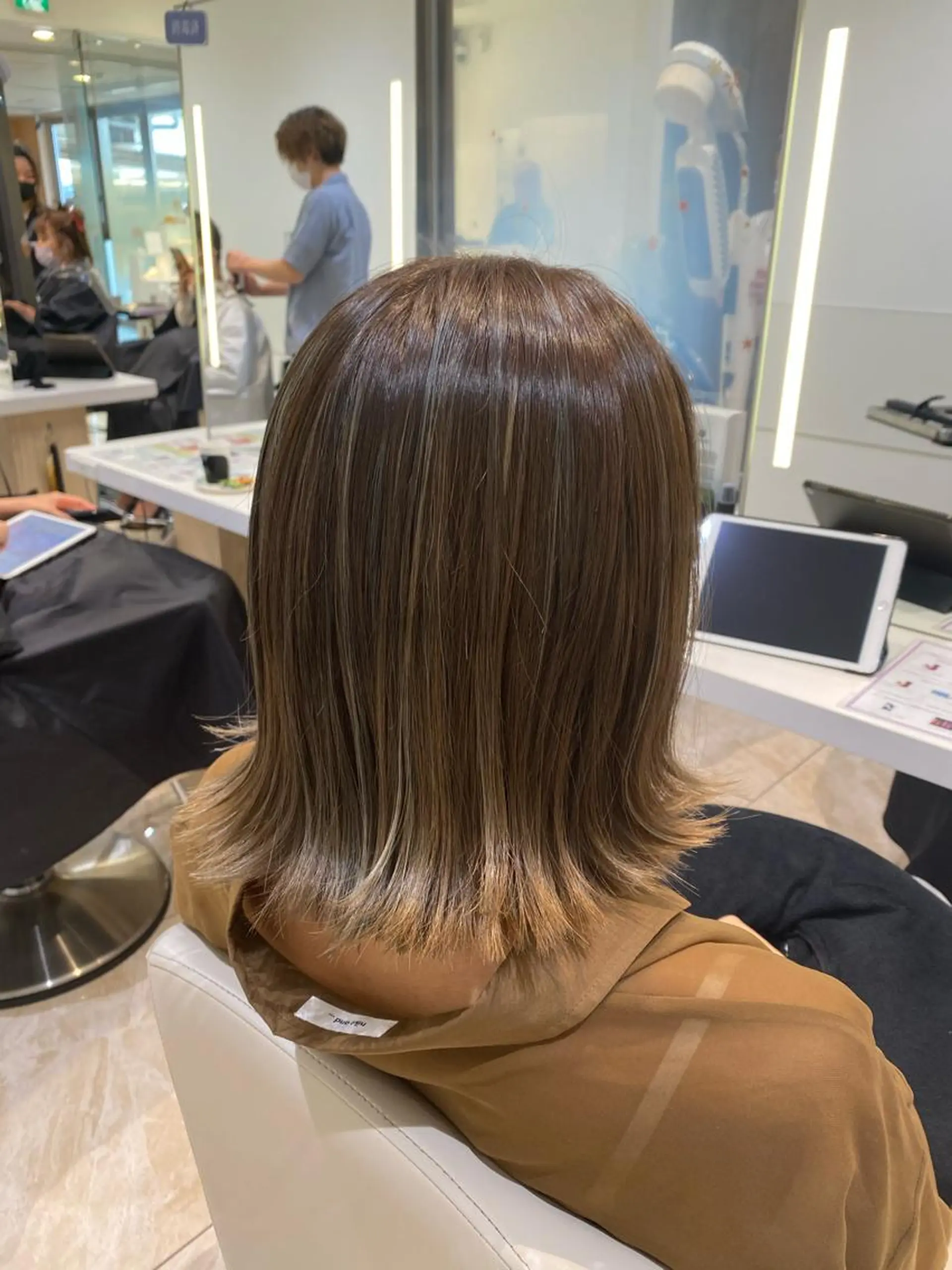 ミディアム カラー ナチュラル艶カラー 🤎maoのヘアスタイル