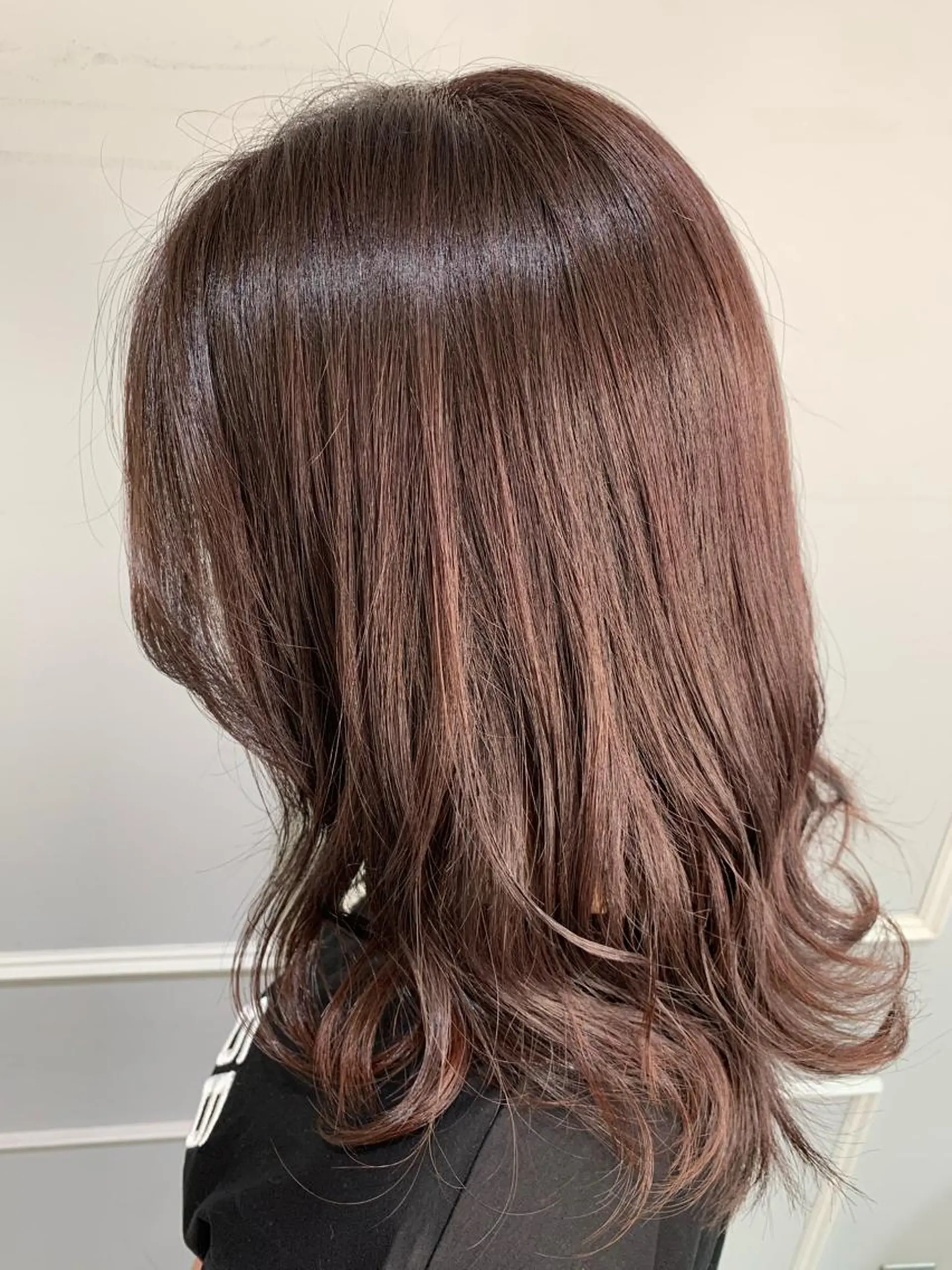 ミディアム カラー カット ヘアカラー トリートメント 🦖鶴岡 香純🦖のヘアスタイル
